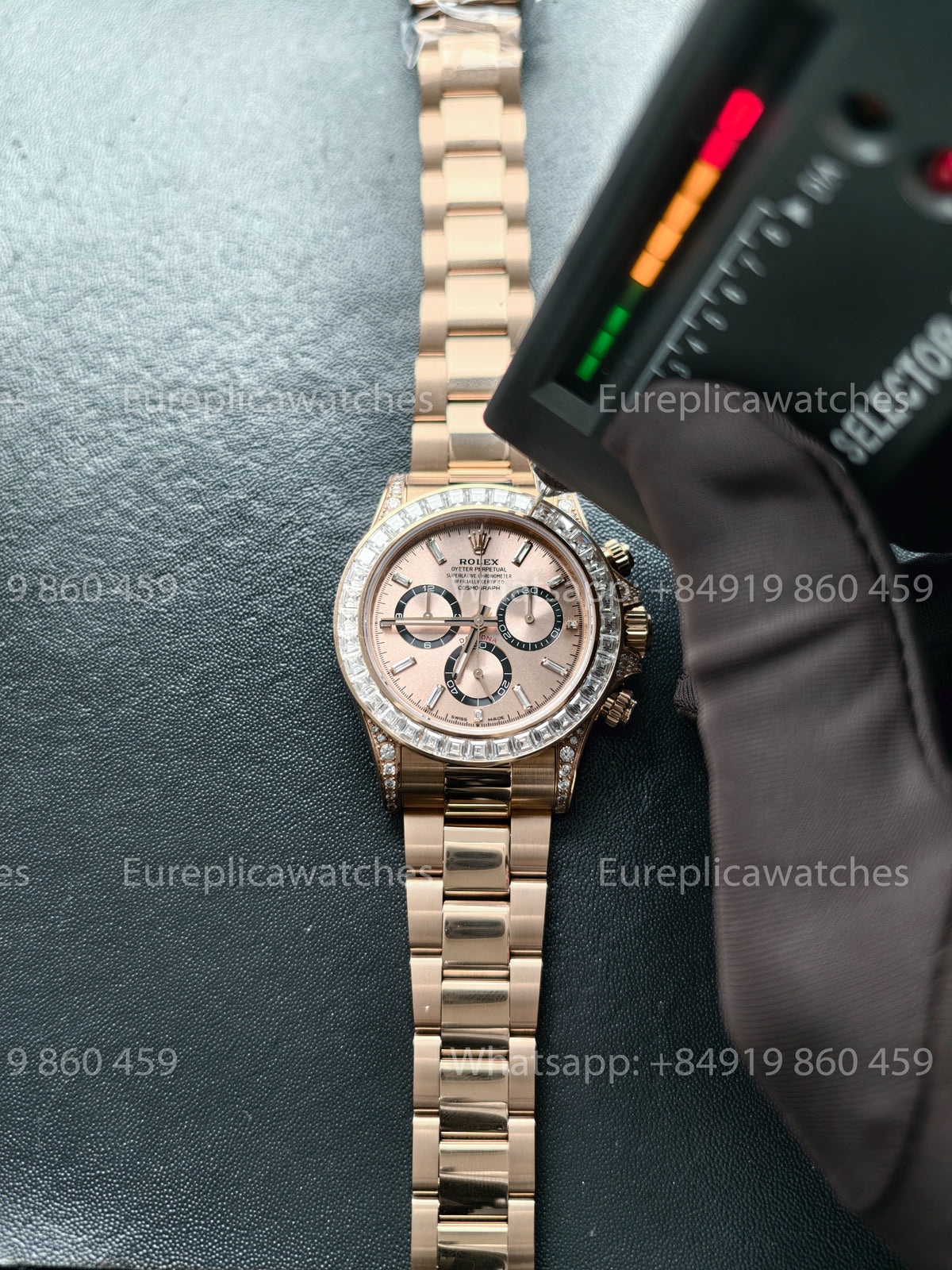BDS Factory Rolex Cosmograph Daytona 40 M126595TBR-0001 Rose Gold – Full-Weight Edition
