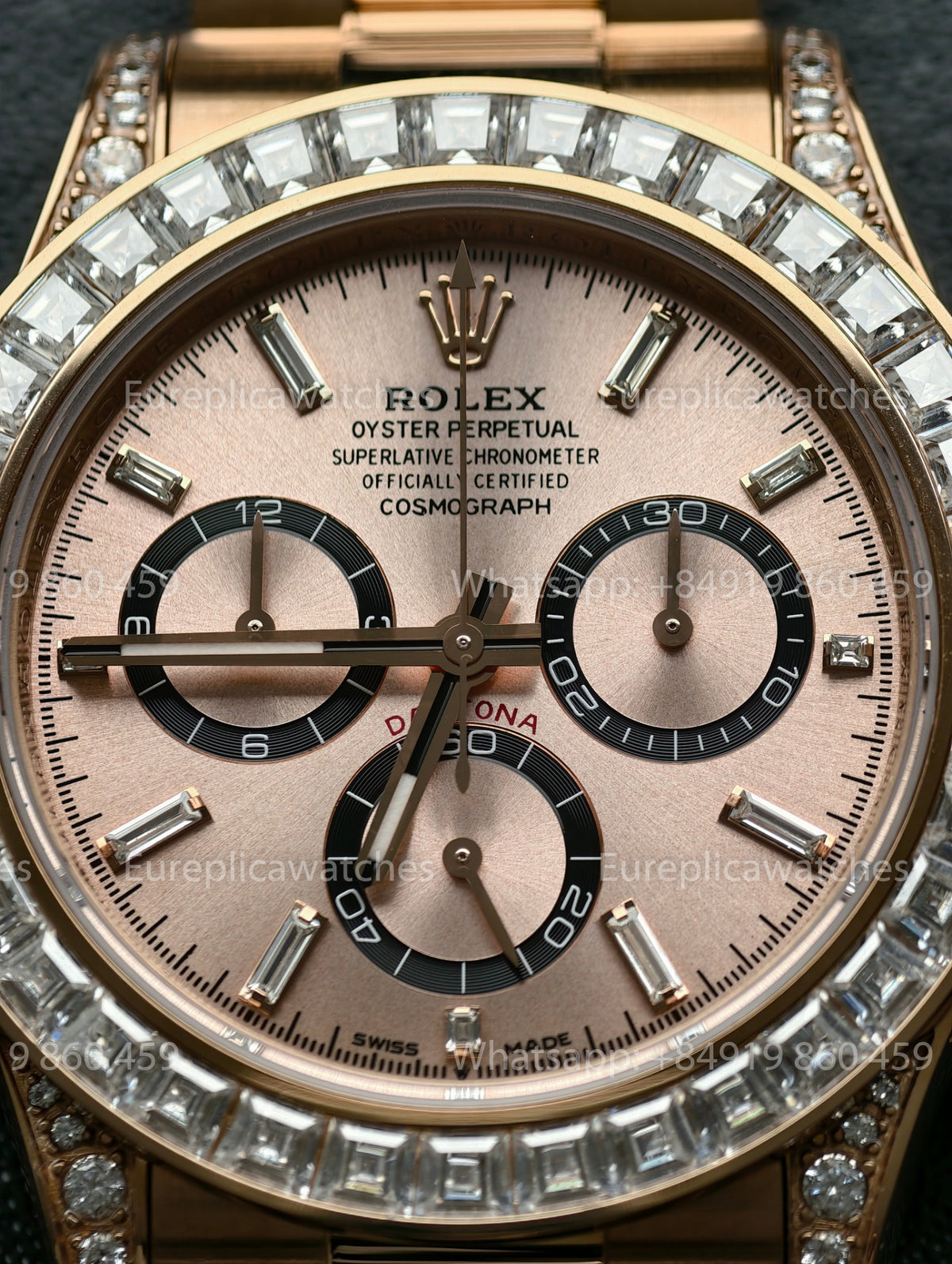 BDS Factory Rolex Cosmograph Daytona 40 M126595TBR-0001 Rose Gold – Full-Weight Edition