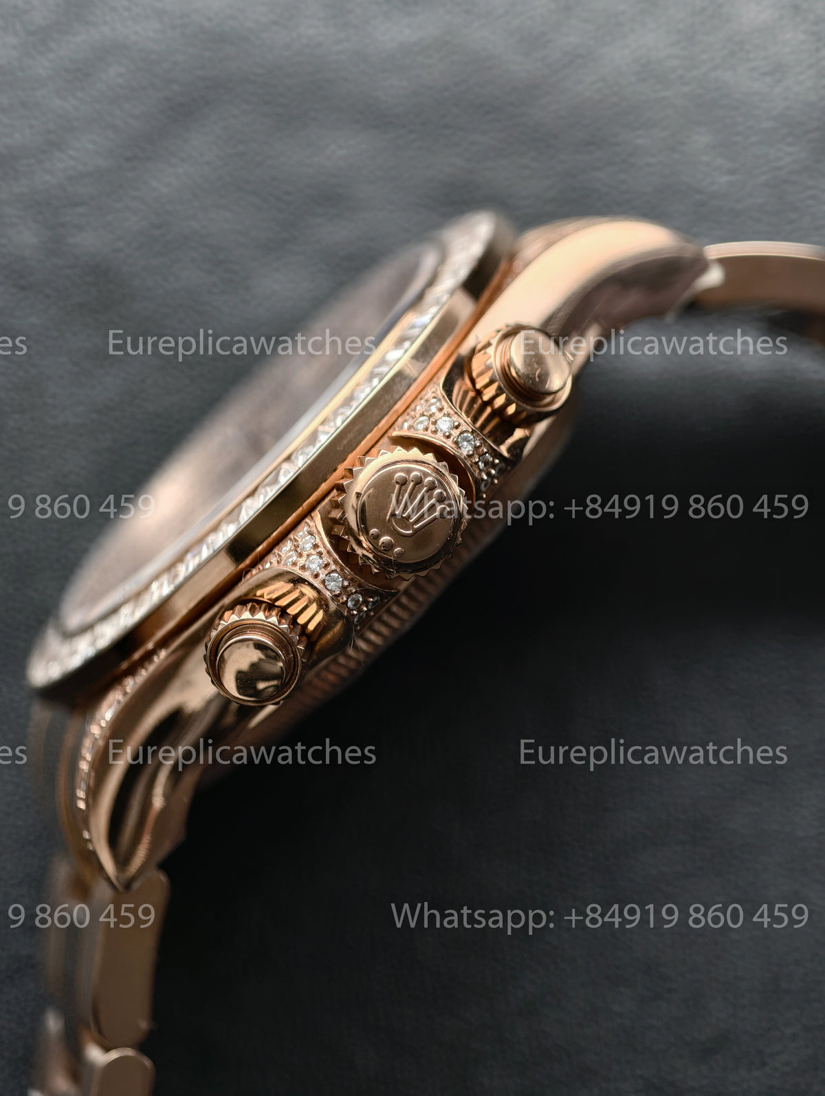 BDS Factory Rolex Cosmograph Daytona 40 M126595TBR-0001 Rose Gold – Full-Weight Edition