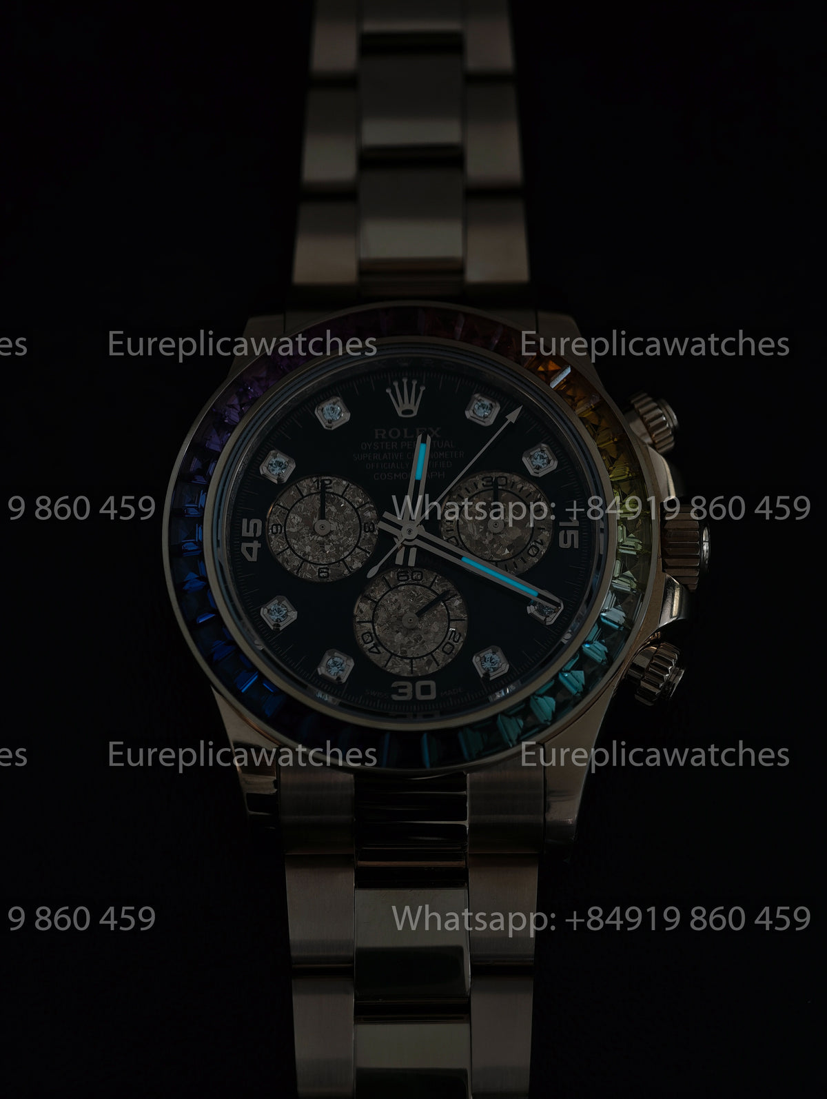BDS Factory Rolex Cosmograph Daytona Rainbow 116595RBOW Rose Gold – Full-Weight Edition