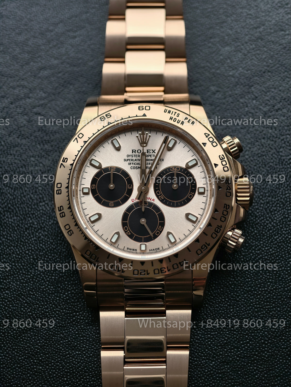 BDS Factory Rolex Cosmograph Daytona 40 116505-0001 Rose Gold – Full-Weight Edition