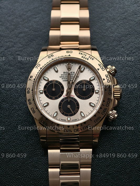 BDS Factory Rolex Cosmograph Daytona 40 116505-0001 Rose Gold – Full-Weight Edition