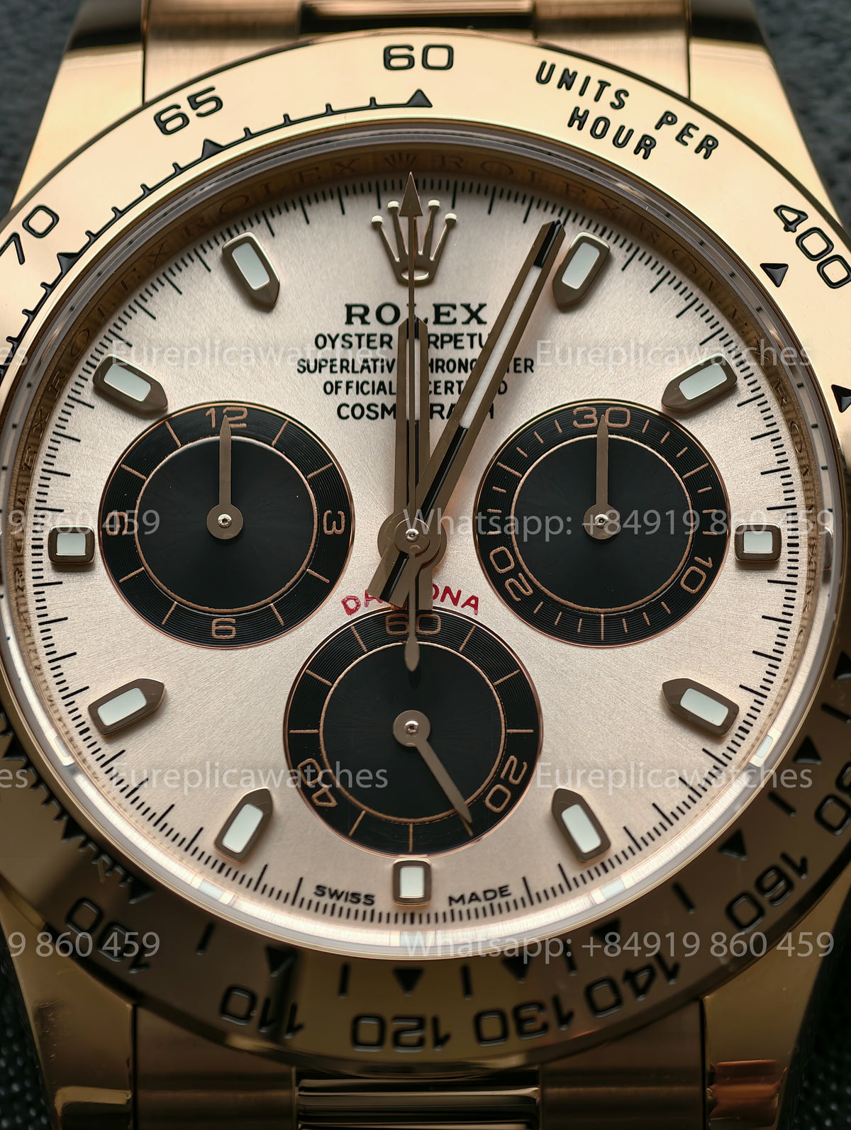 BDS Factory Rolex Cosmograph Daytona 40 116505-0001 Rose Gold – Full-Weight Edition