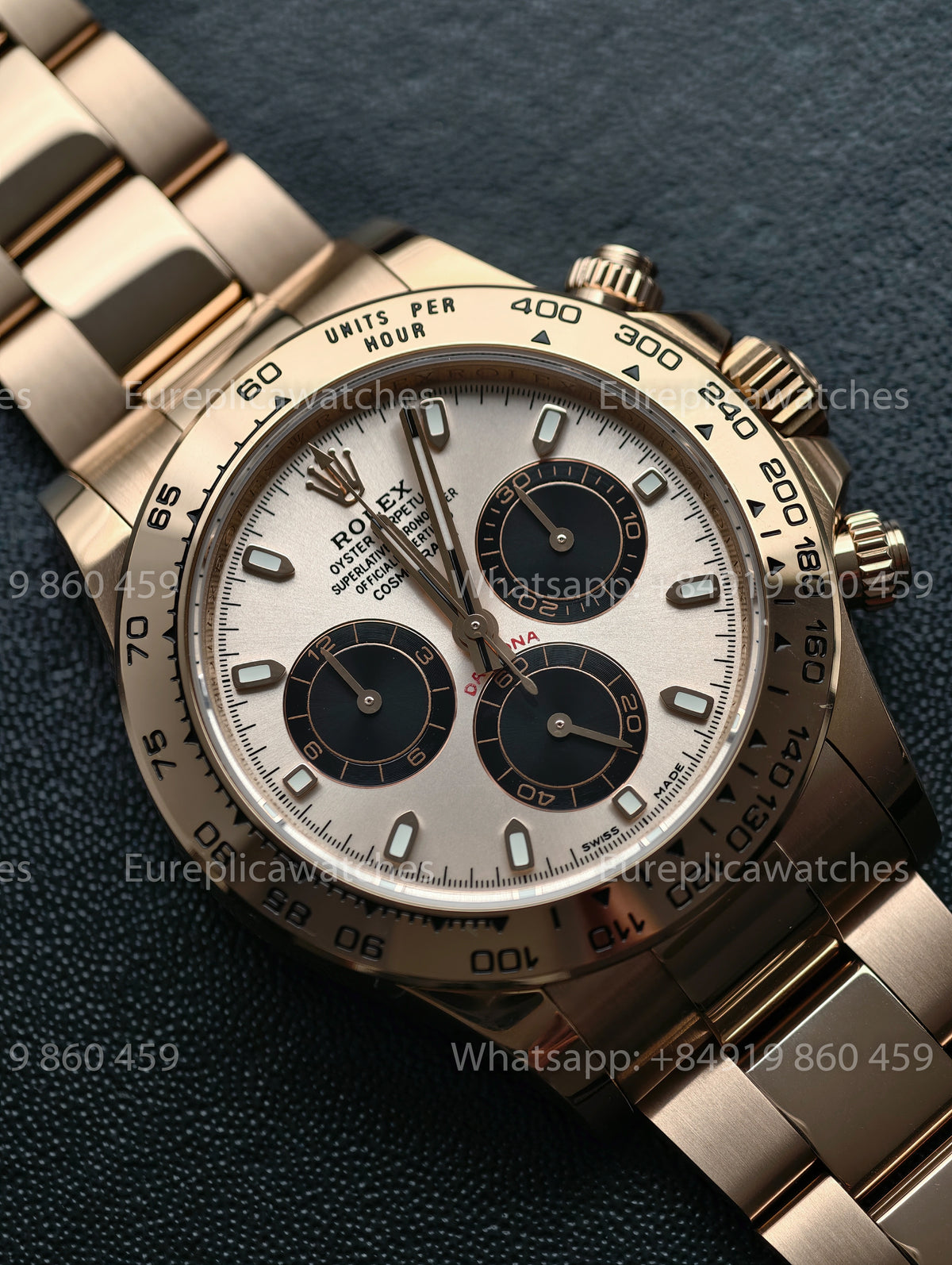 BDS Factory Rolex Cosmograph Daytona 40 116505-0001 Rose Gold – Full-Weight Edition