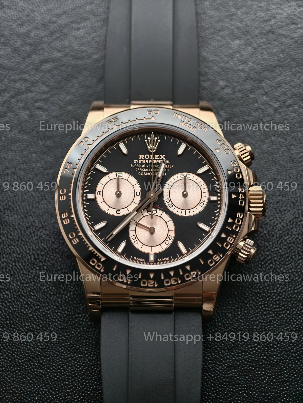 BDS Factory Rolex Cosmograph Daytona 126515LN Rose Gold Black Dial – Full-Weight Edition
