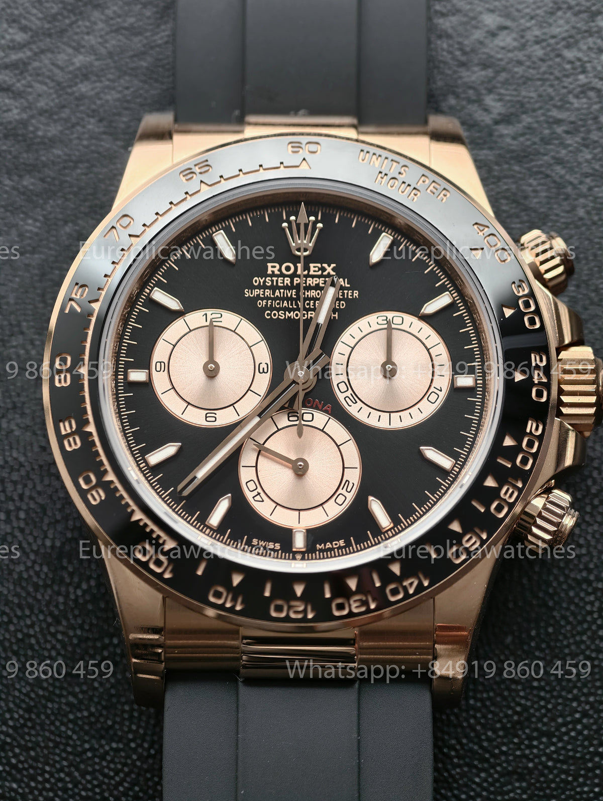 BDS Factory Rolex Cosmograph Daytona 126515LN Rose Gold Black Dial – Full-Weight Edition