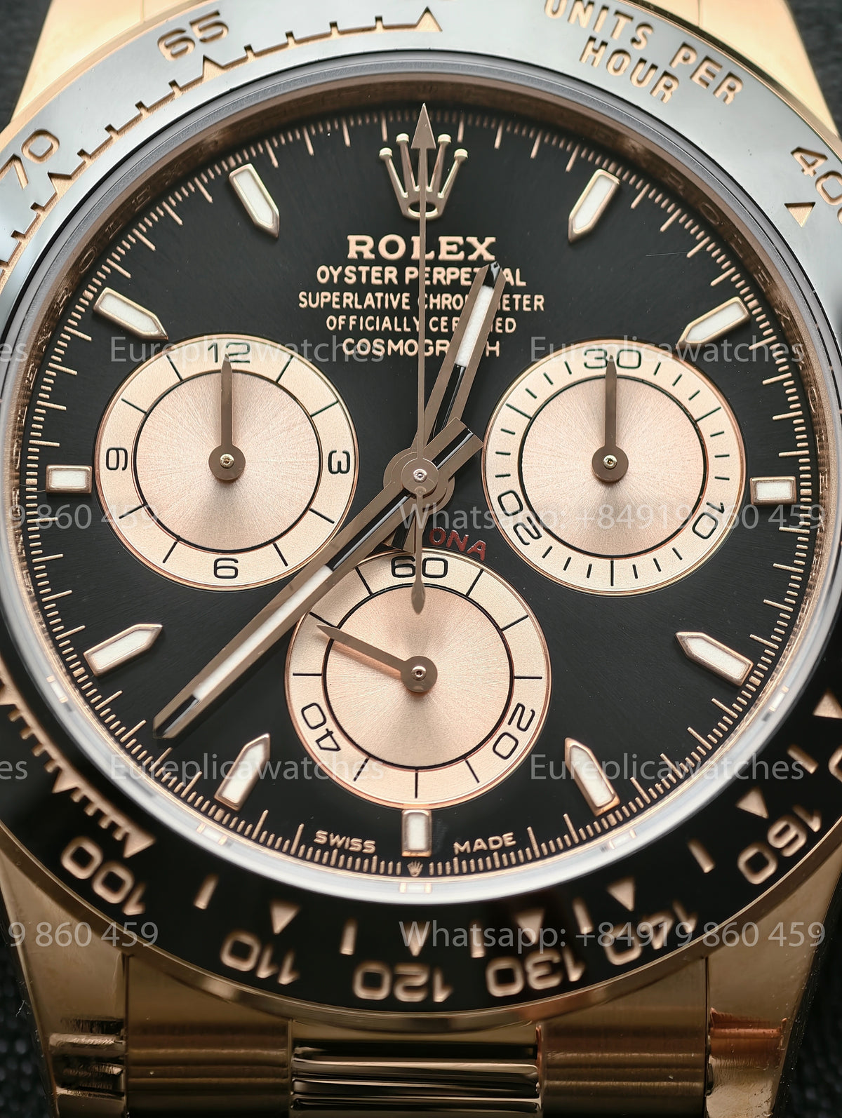 BDS Factory Rolex Cosmograph Daytona 126515LN Rose Gold Black Dial – Full-Weight Edition