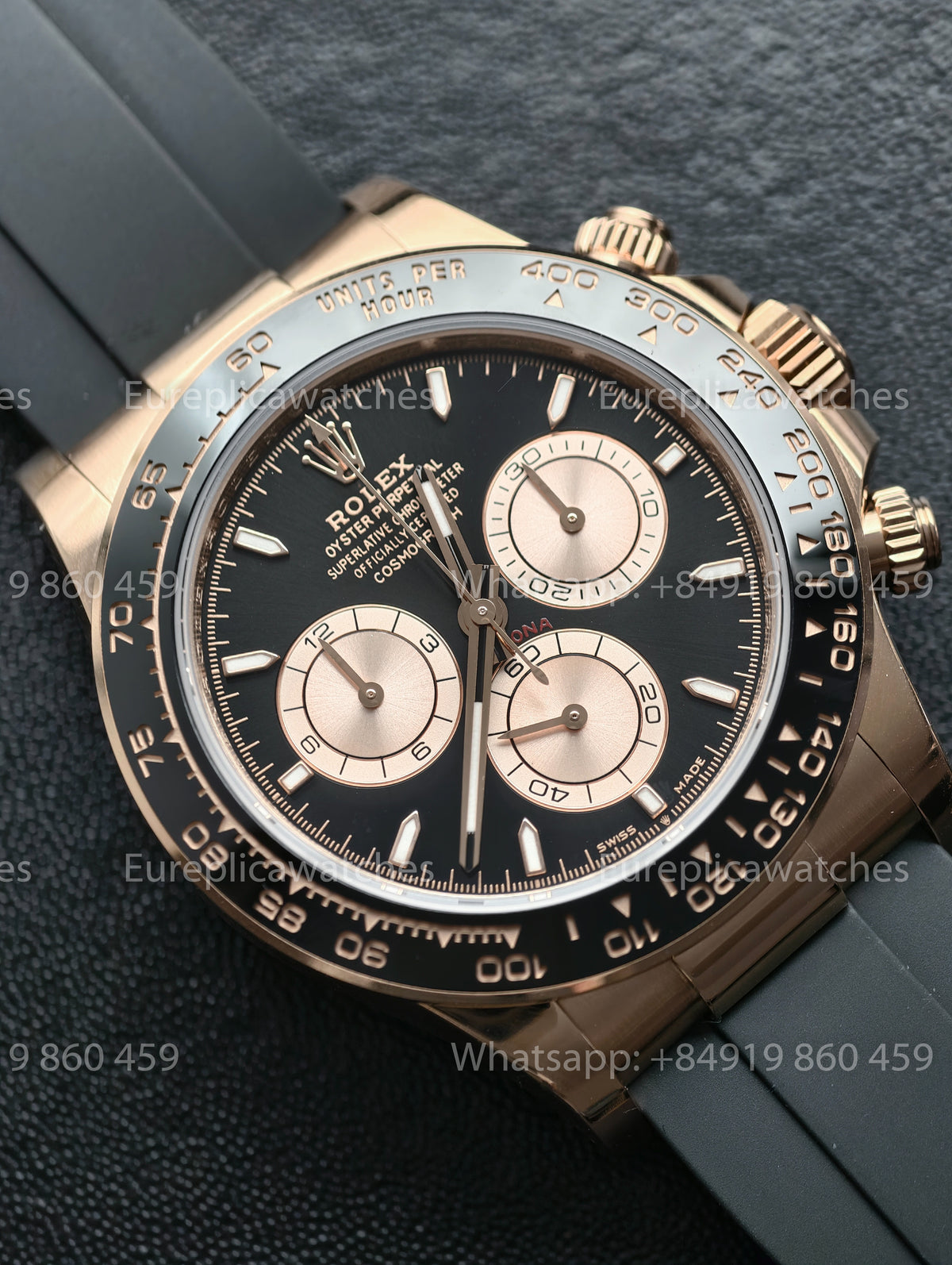 BDS Factory Rolex Cosmograph Daytona 126515LN Rose Gold Black Dial – Full-Weight Edition