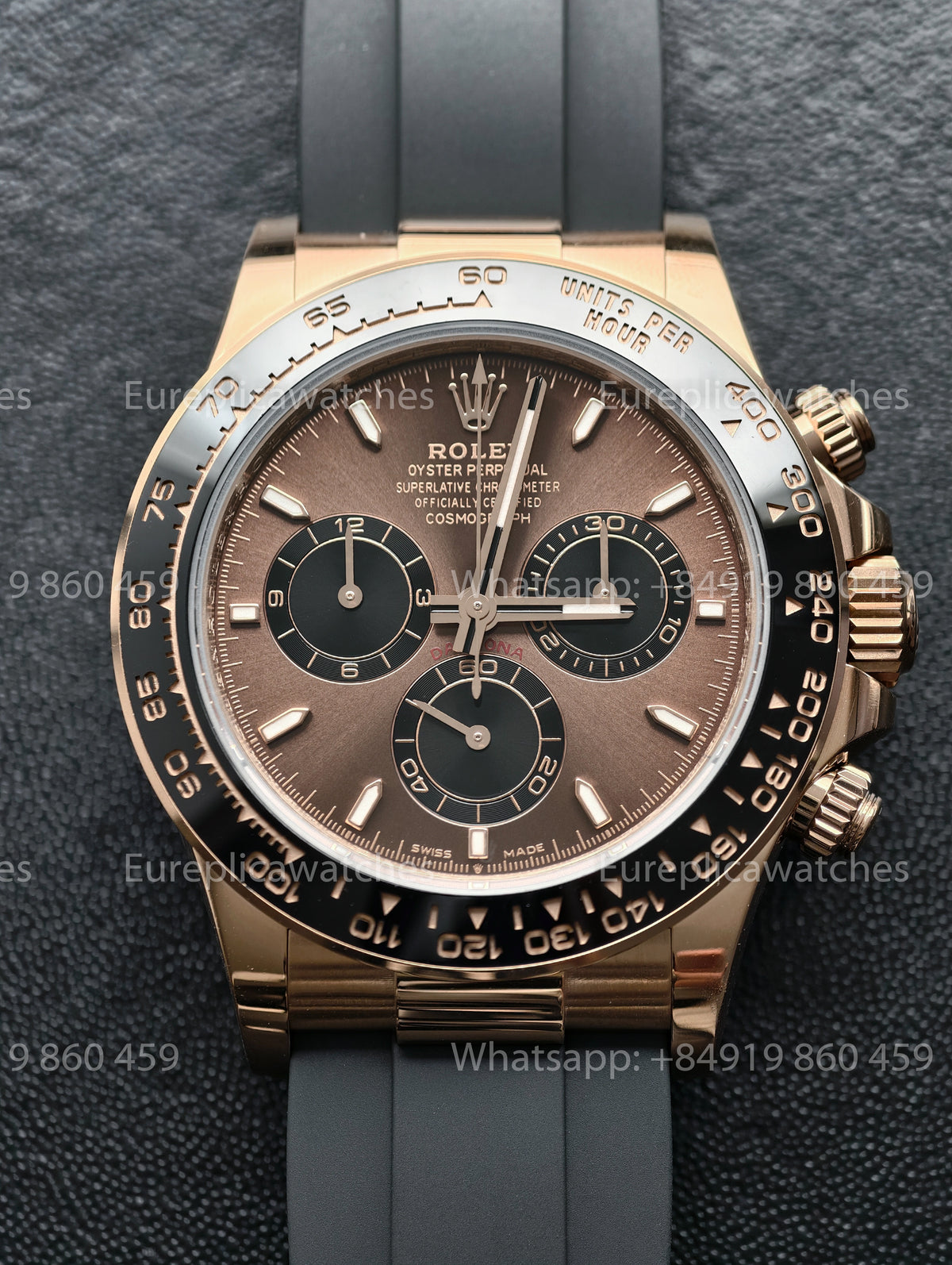 BDS Factory Rolex Cosmograph Daytona 40 M126515LN-0010 Rose Gold – Full-Weight Edition