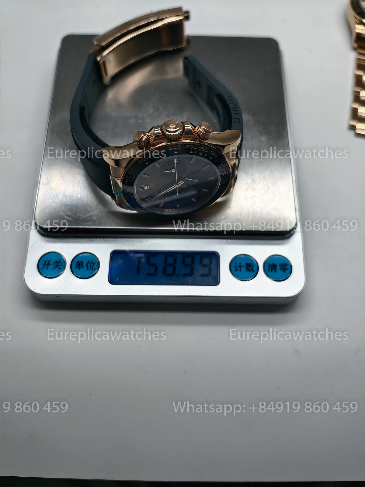 BDS Factory Rolex Cosmograph Daytona 40 M126515LN-0010 Rose Gold – Full-Weight Edition