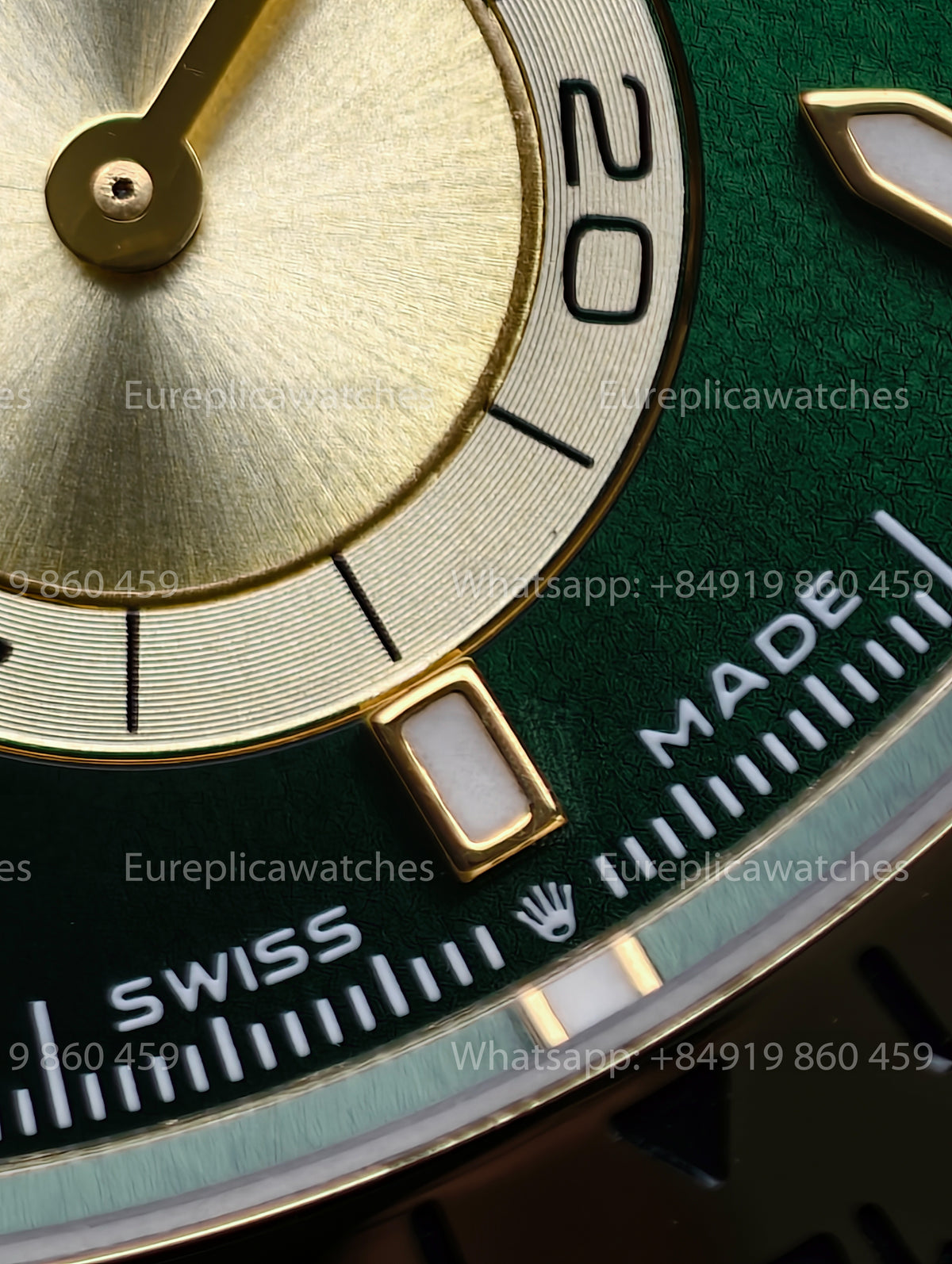 BDS Factory Rolex Daytona John Mayer 2.0 126508 Green Dial Yellow Gold – Full-Weight Edition