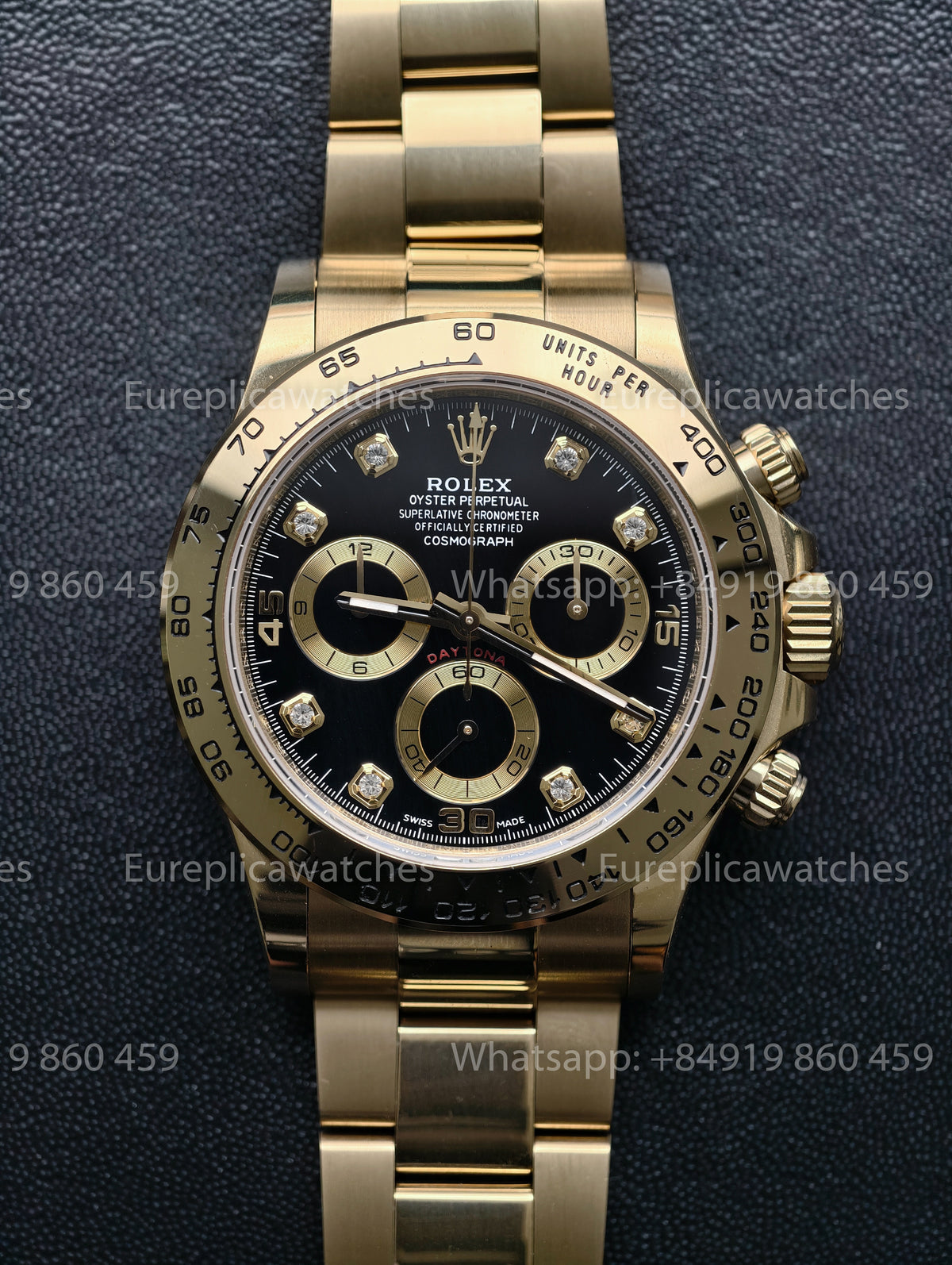 BDS Factory Rolex Cosmograph Daytona 40 M116508-0016 Yellow Gold – Full-Weight Edition
