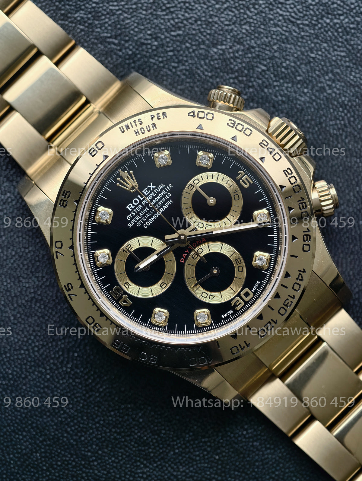 BDS Factory Rolex Cosmograph Daytona 40 M116508-0016 Yellow Gold – Full-Weight Edition