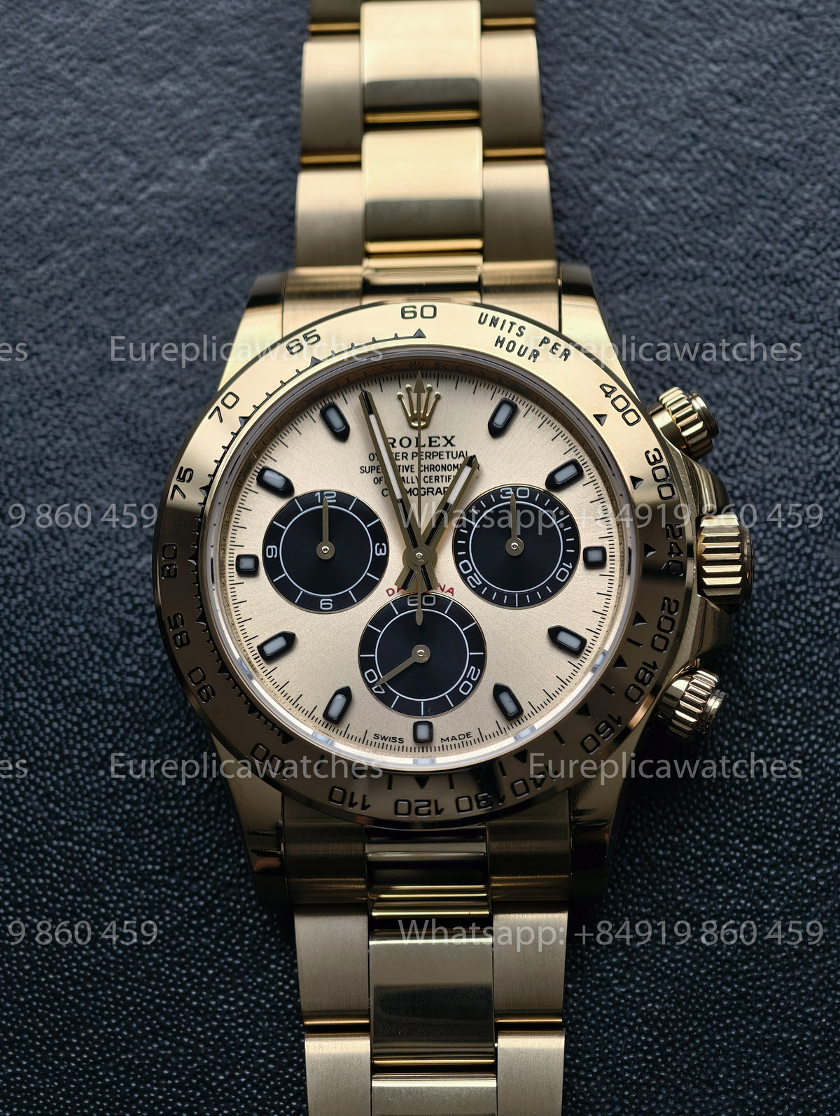 BDS Factory Rolex Cosmograph Daytona 116508 “Pikachu” Champagne Dial – Full-Weight Edition