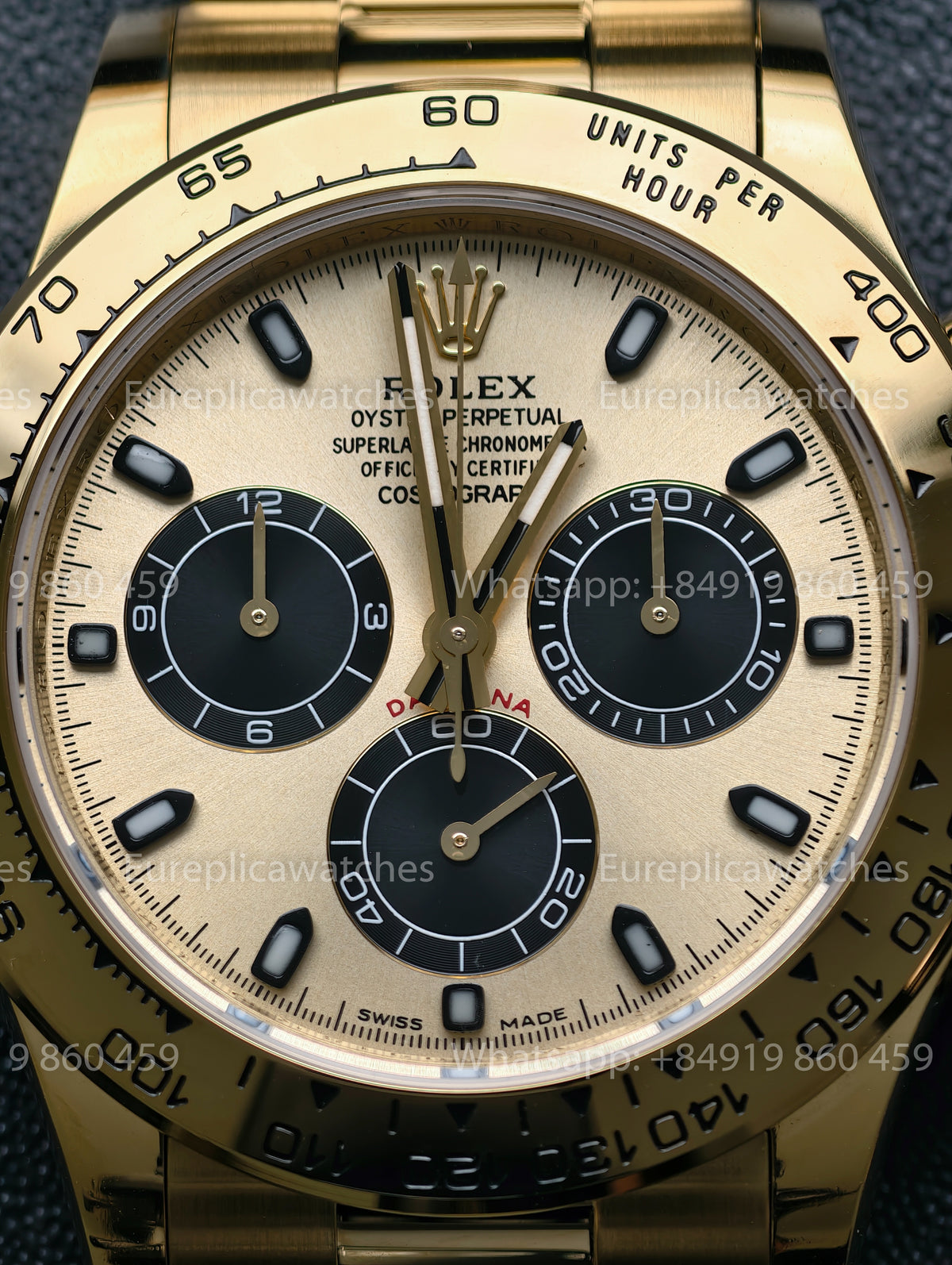 BDS Factory Rolex Cosmograph Daytona 116508 “Pikachu” Champagne Dial – Full-Weight Edition