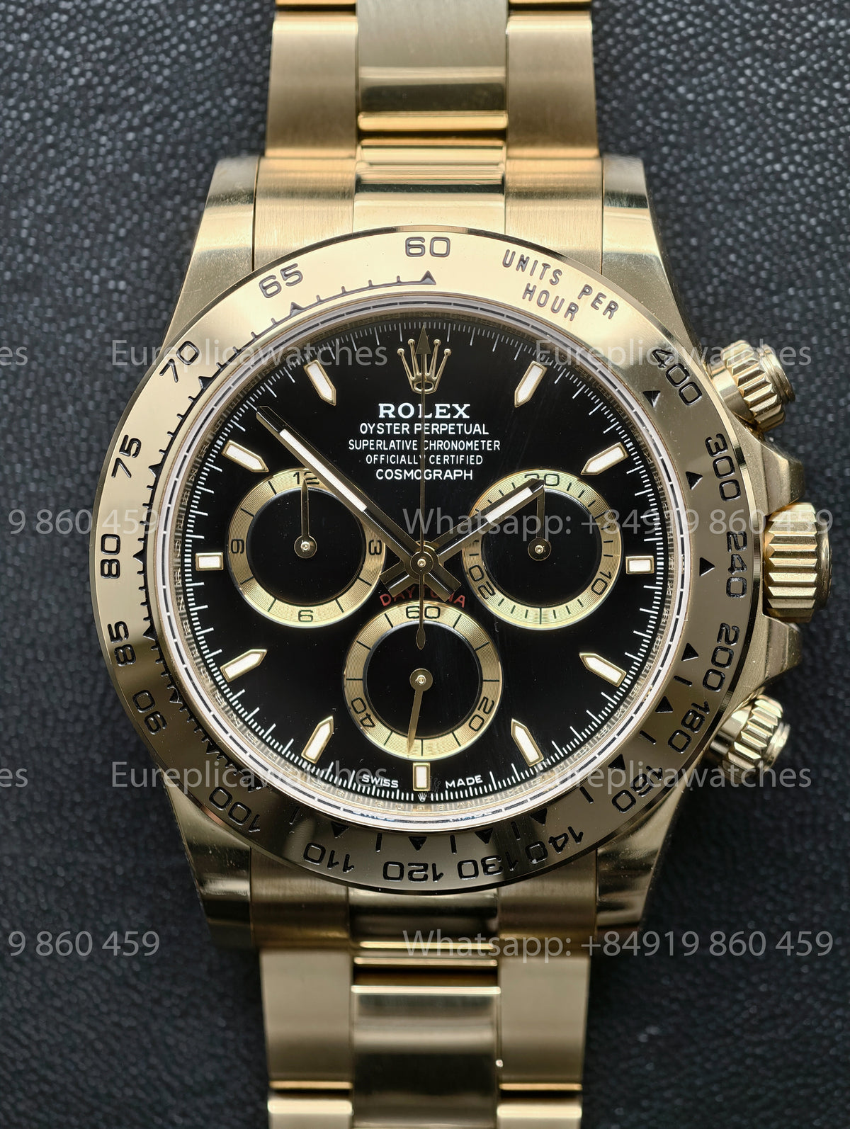 BDS Factory Rolex Cosmograph Daytona 126508-0004 Yellow Gold – Full-Weight Edition