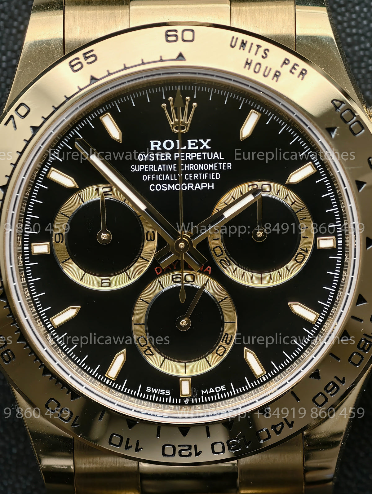 BDS Factory Rolex Cosmograph Daytona 126508-0004 Yellow Gold – Full-Weight Edition