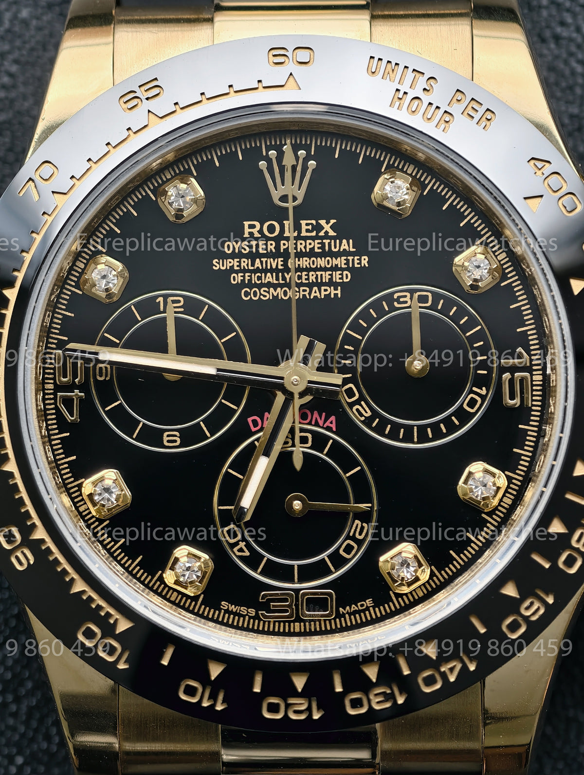 BDS Factory Rolex Cosmograph Daytona 40 M116518LN-0078 Yellow Gold – Full-Weight Edition