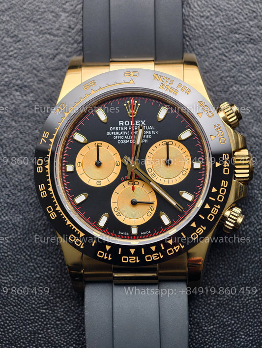 BDS Factory Rolex Cosmograph Daytona 40 M116518LN-0039 Gelbgold – Full-Weight Edition
