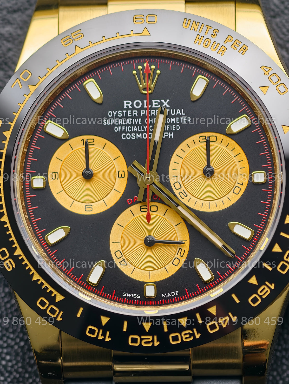BDS Factory Rolex Cosmograph Daytona 40 M116518LN-0039 Yellow Gold – Full-Weight Edition