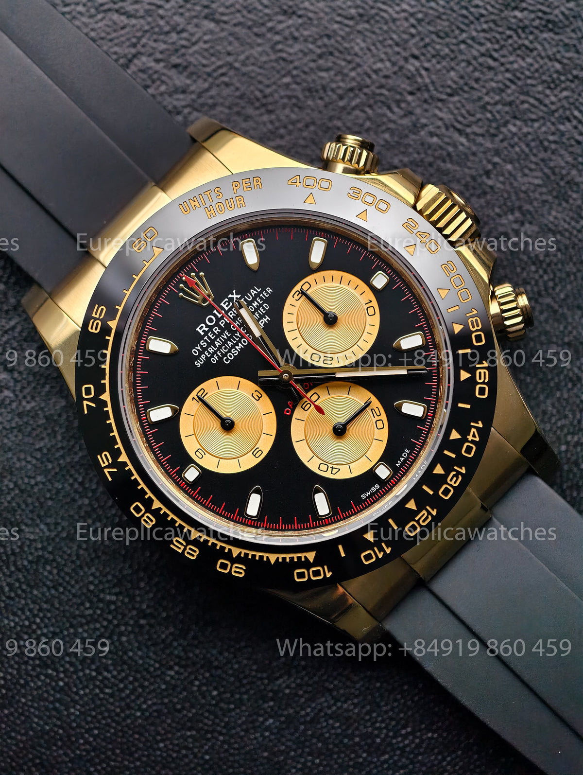 BDS Factory Rolex Cosmograph Daytona 40 M116518LN-0039 Yellow Gold – Full-Weight Edition