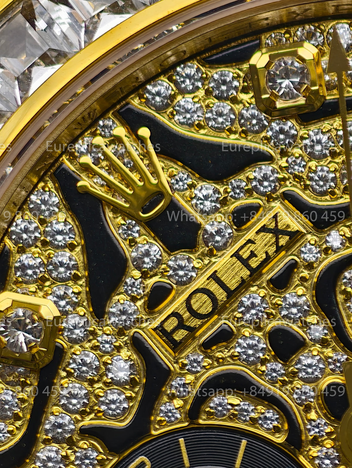 BDS Factory Rolex Cosmograph Daytona 116588TBR “Eye of the Tiger” 18K Yellow Gold – Full-Weight Edition
