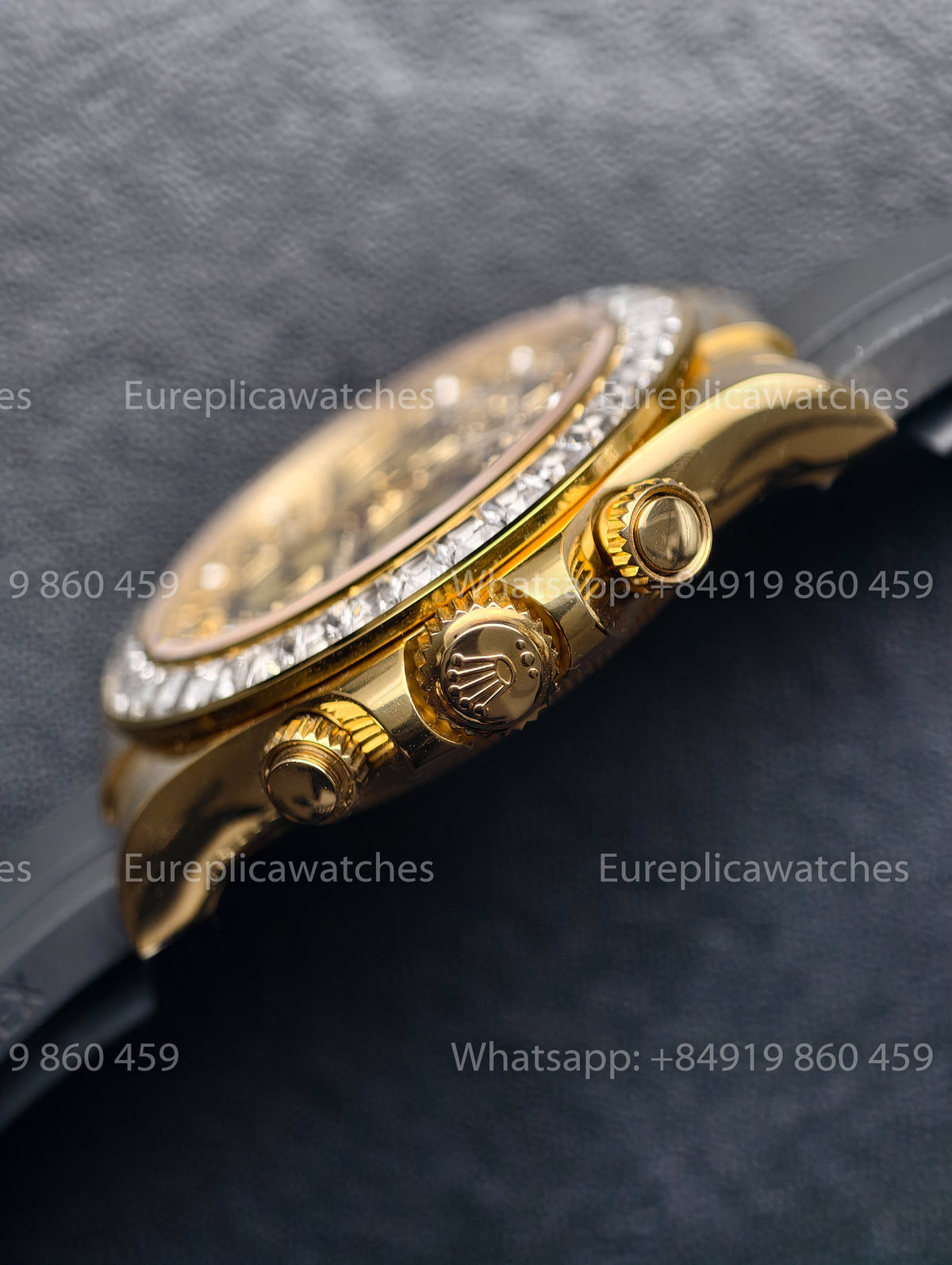 BDS Factory Rolex Cosmograph Daytona 116588TBR “Eye of the Tiger” 18K Yellow Gold – Full-Weight Edition