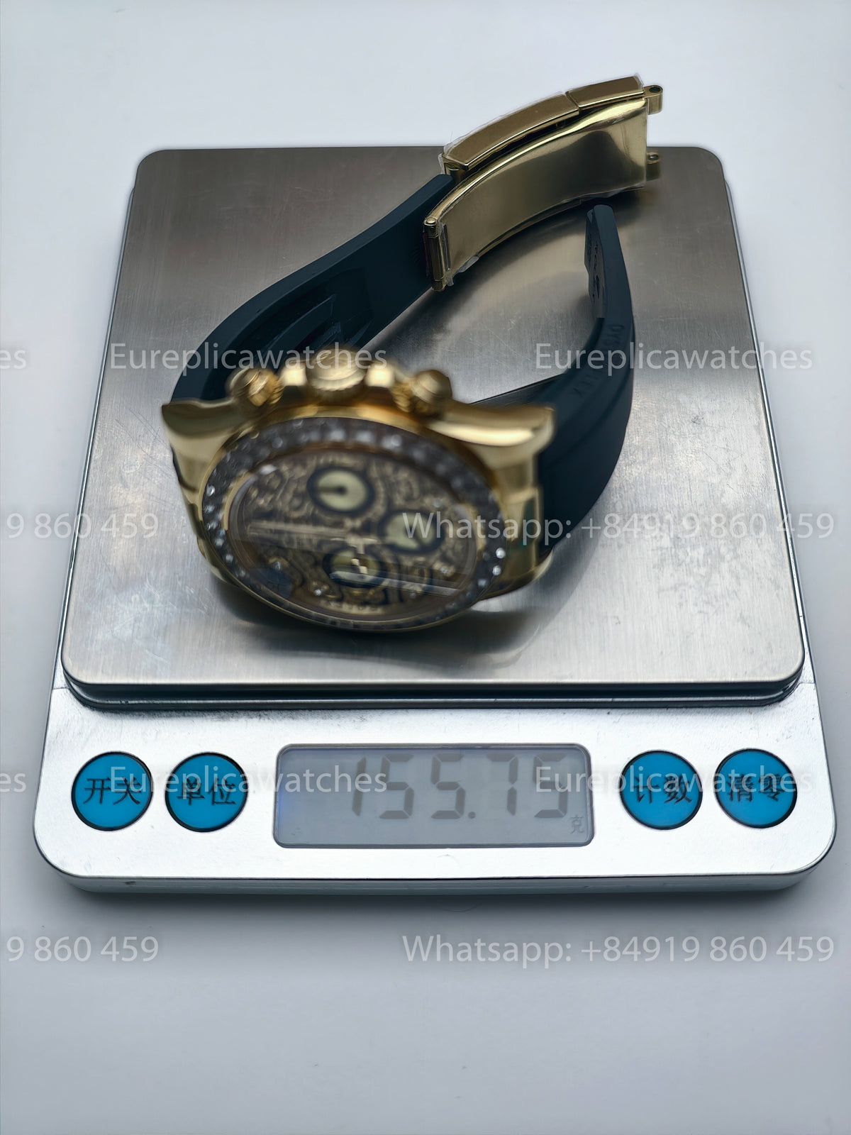 BDS Factory Rolex Cosmograph Daytona 116588TBR “Eye of the Tiger” 18K Yellow Gold – Full-Weight Edition