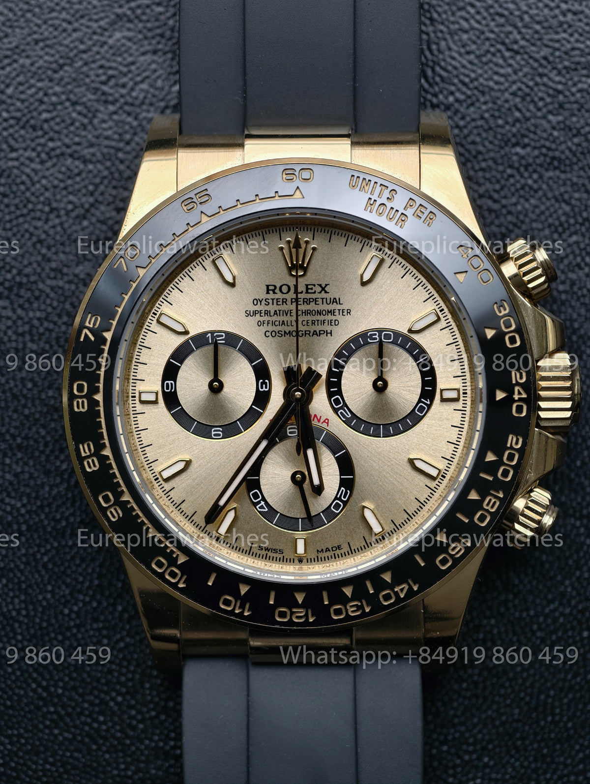 BDS Factory NEW 2026 Rolex Cosmograph Daytona 40mm 126518LN Yellow Gold Champagne Dial