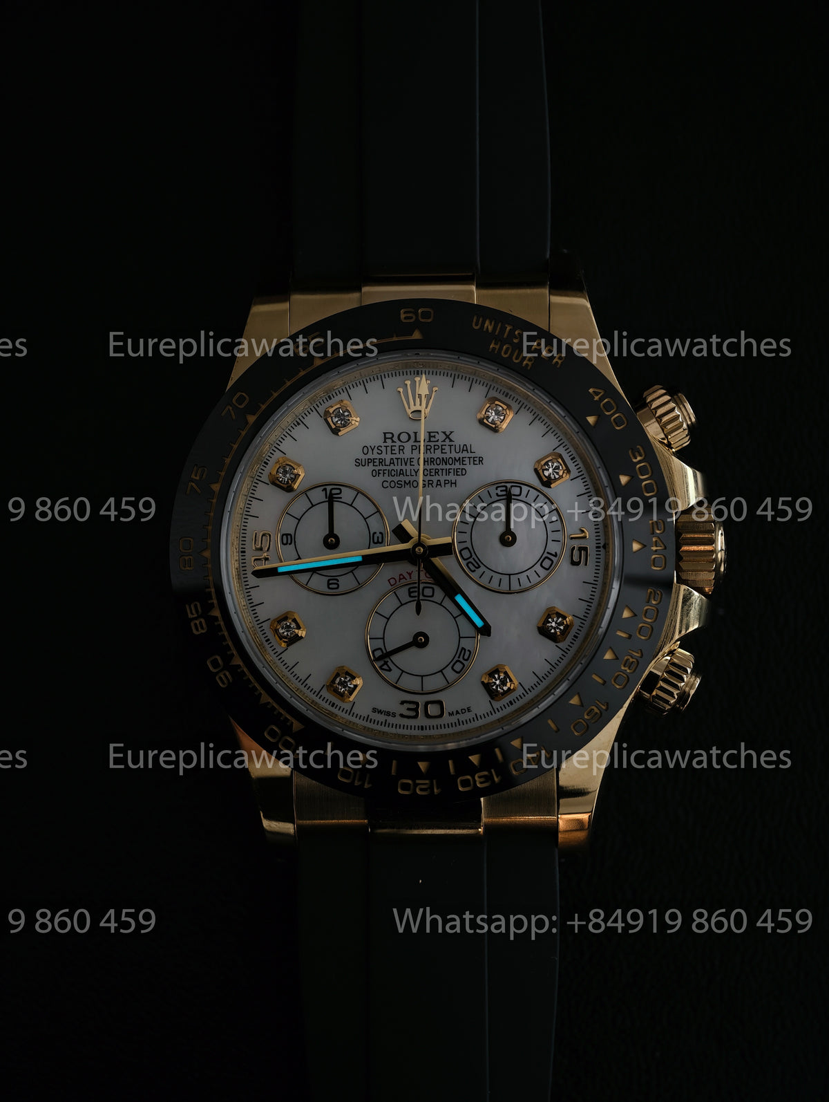 BDS Factory Rolex Cosmograph Daytona 116518LN Mother of Pearl Dial Yellow Gold – Full-Weight Edition