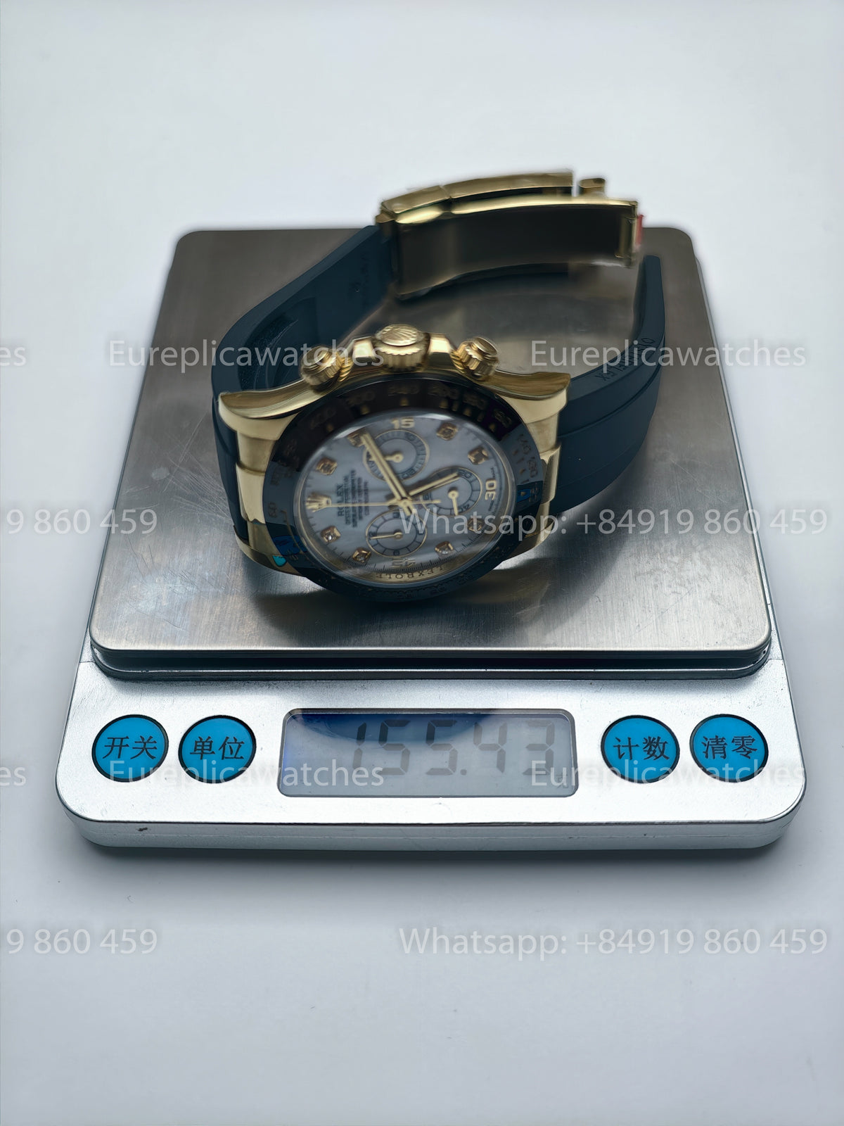 BDS Factory Rolex Cosmograph Daytona 116518LN Mother of Pearl Dial Yellow Gold – Full-Weight Edition