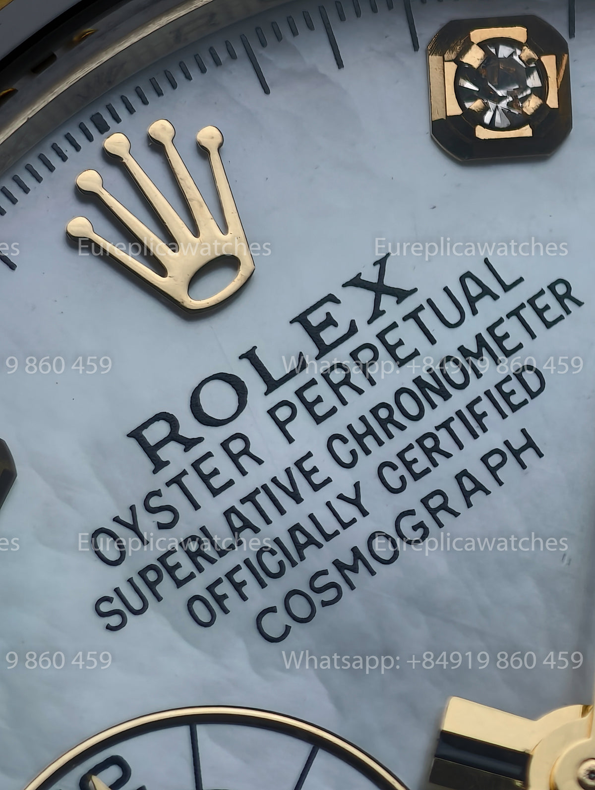 BDS Factory Rolex Cosmograph Daytona 116518LN Mother of Pearl Dial Yellow Gold – Full-Weight Edition