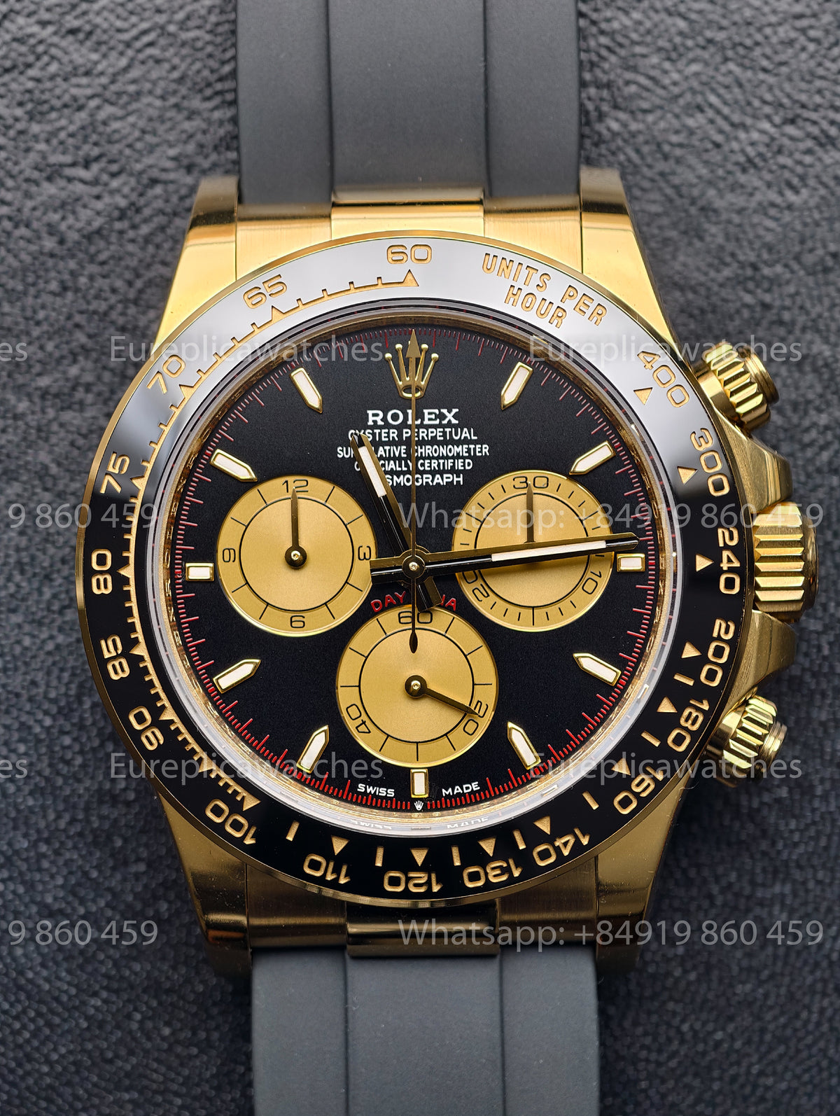 BDS Factory Rolex Cosmograph Daytona 40 M126518LN-0004 Yellow Gold – Full-Weight Edition