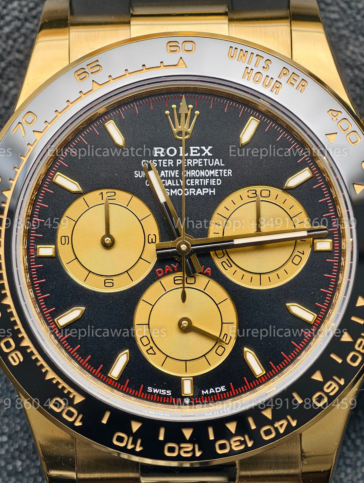 BDS Factory Rolex Cosmograph Daytona 40 M126518LN-0004 Yellow Gold – Full-Weight Edition
