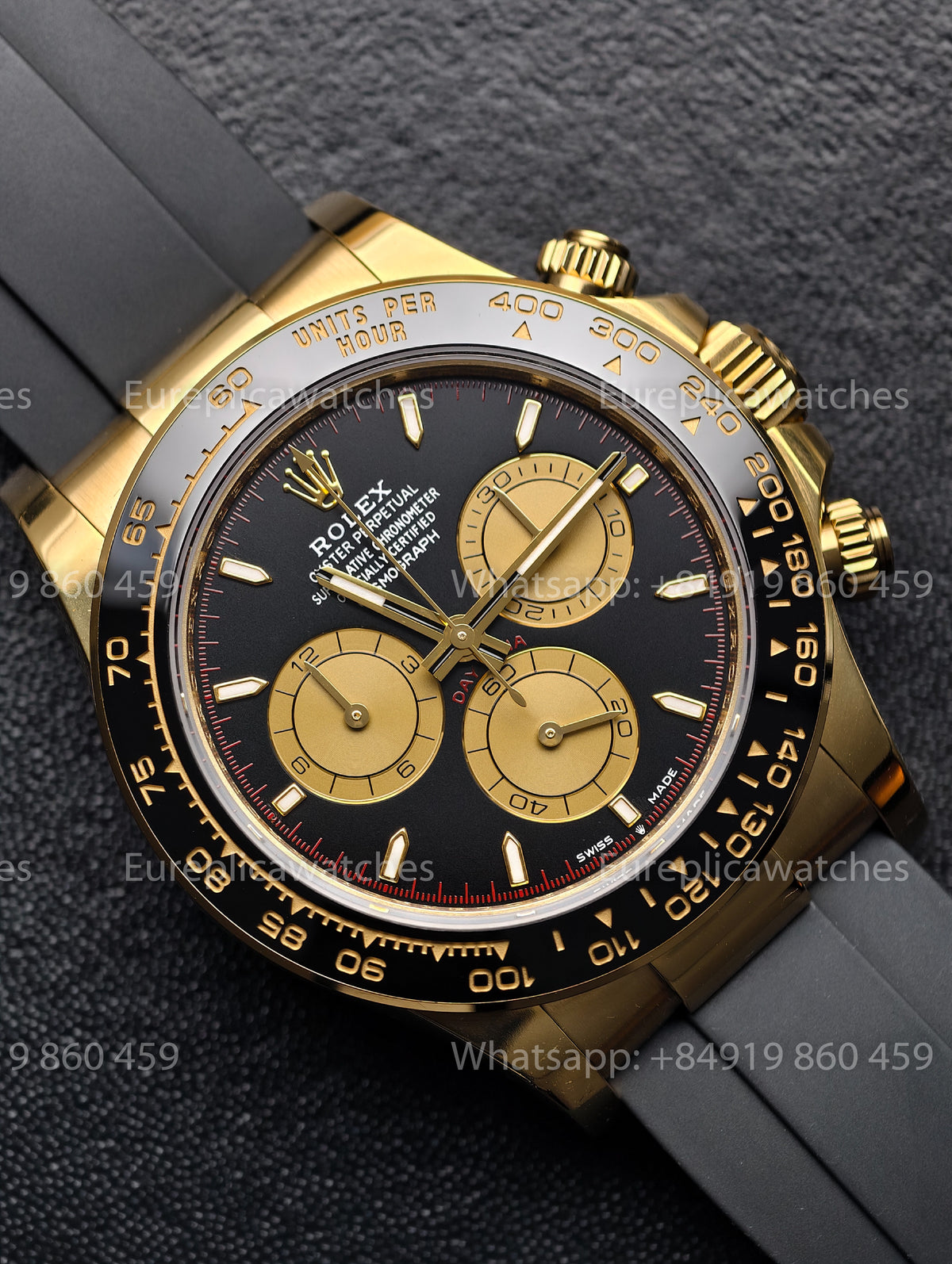 BDS Factory Rolex Cosmograph Daytona 40 M126518LN-0004 Yellow Gold – Full-Weight Edition