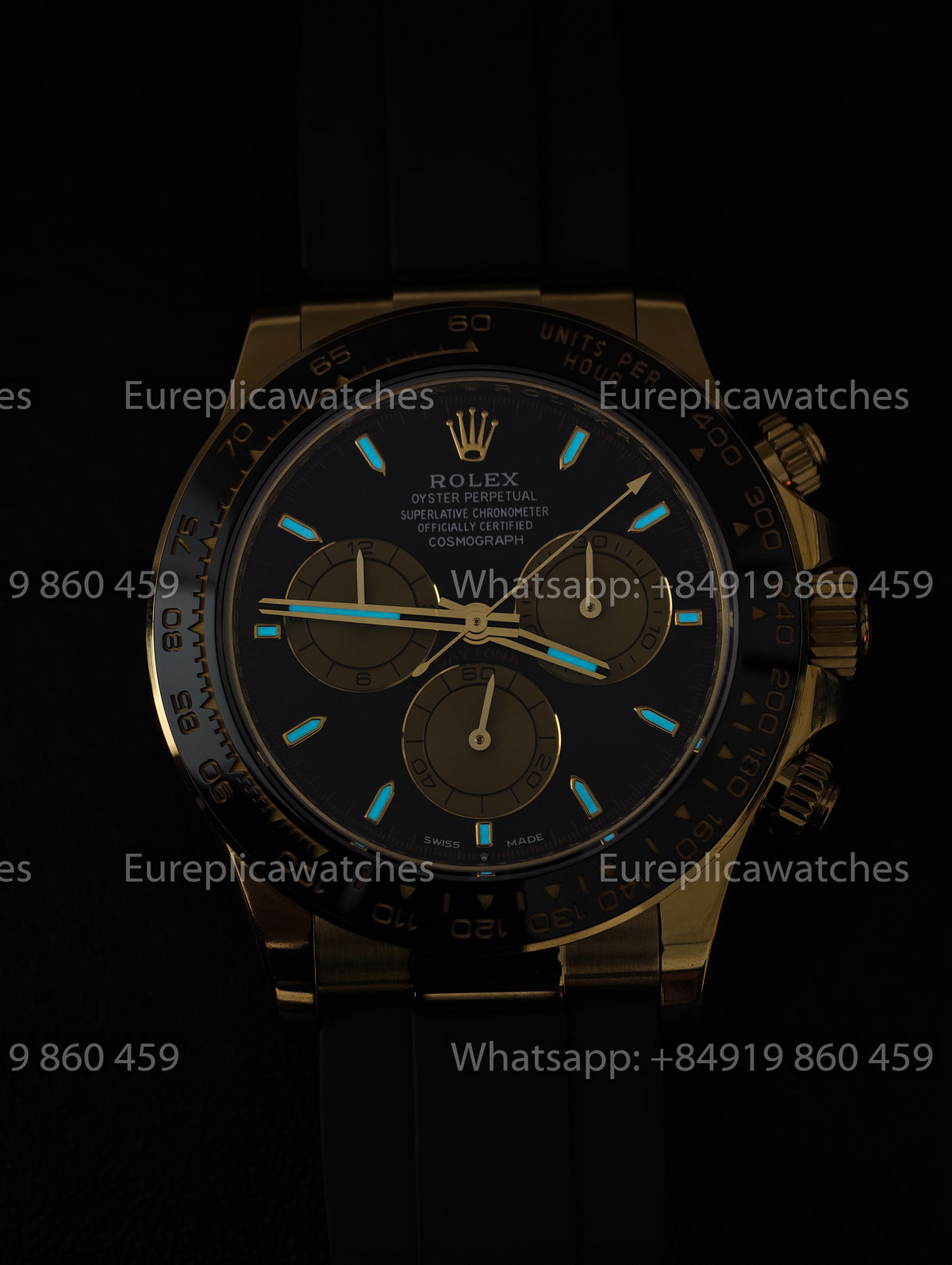 BDS Factory Rolex Cosmograph Daytona 40 M126518LN-0004 Yellow Gold – Full-Weight Edition