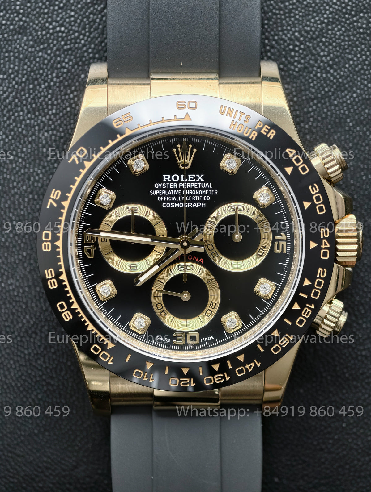 BDS Factory Rolex Cosmograph Daytona 40 M116518LN-0078 Yellow Gold – Full-Weight Edition