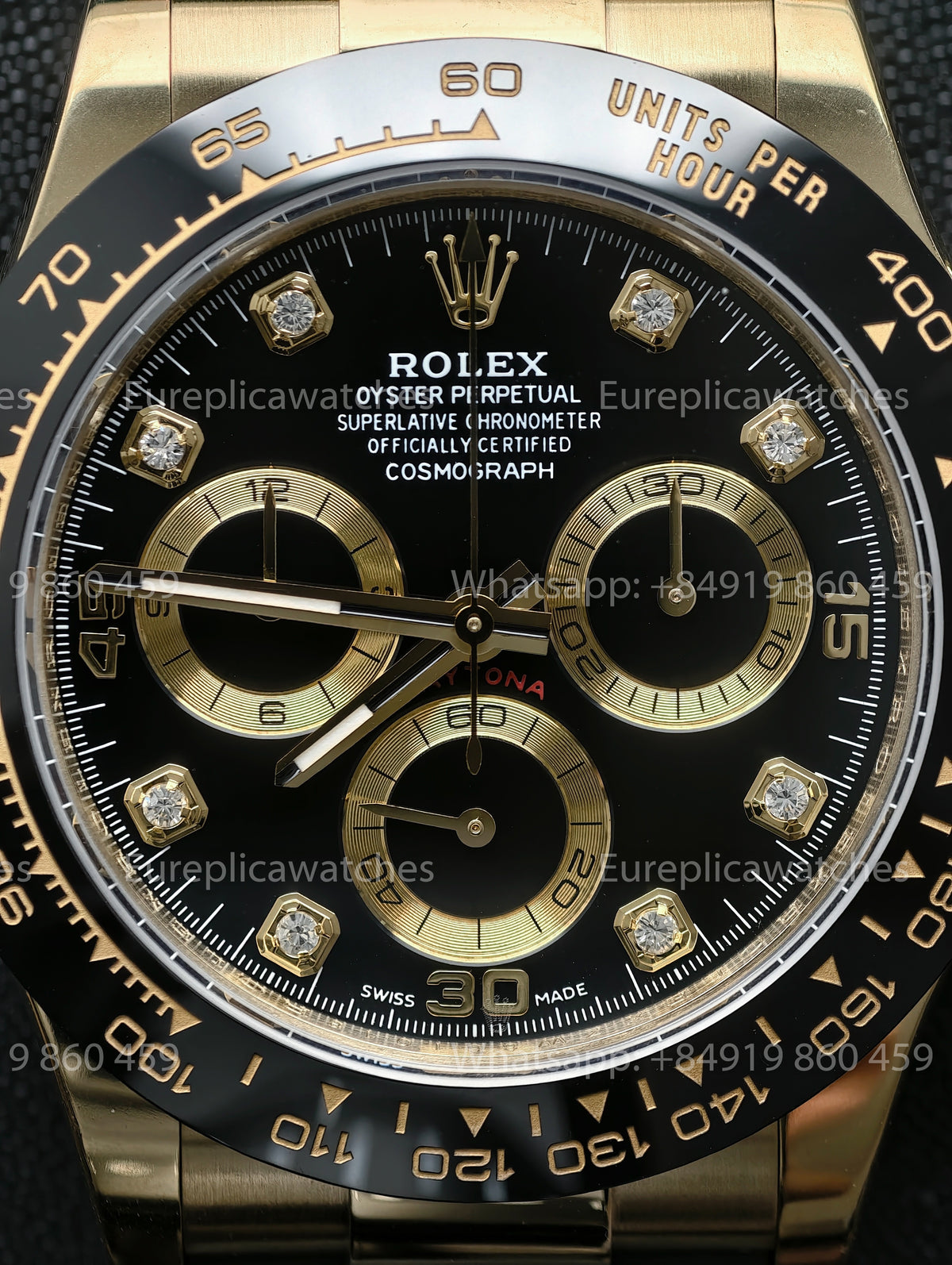 BDS Factory Rolex Cosmograph Daytona 40 M116518LN-0078 Yellow Gold – Full-Weight Edition