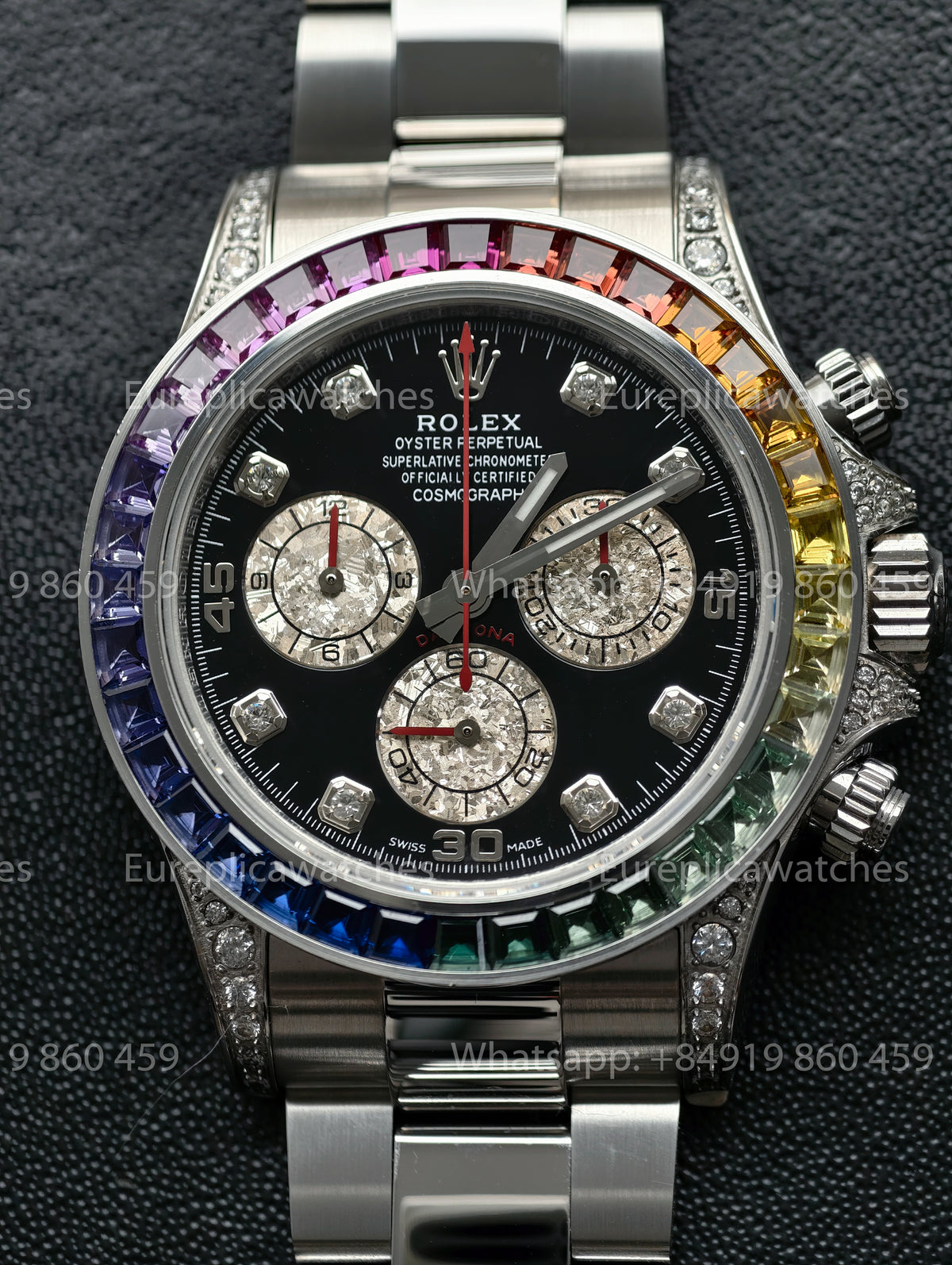 BDS Factory Rolex Cosmograph Daytona Rainbow 116599RBOW White Gold – Full-Weight Edition