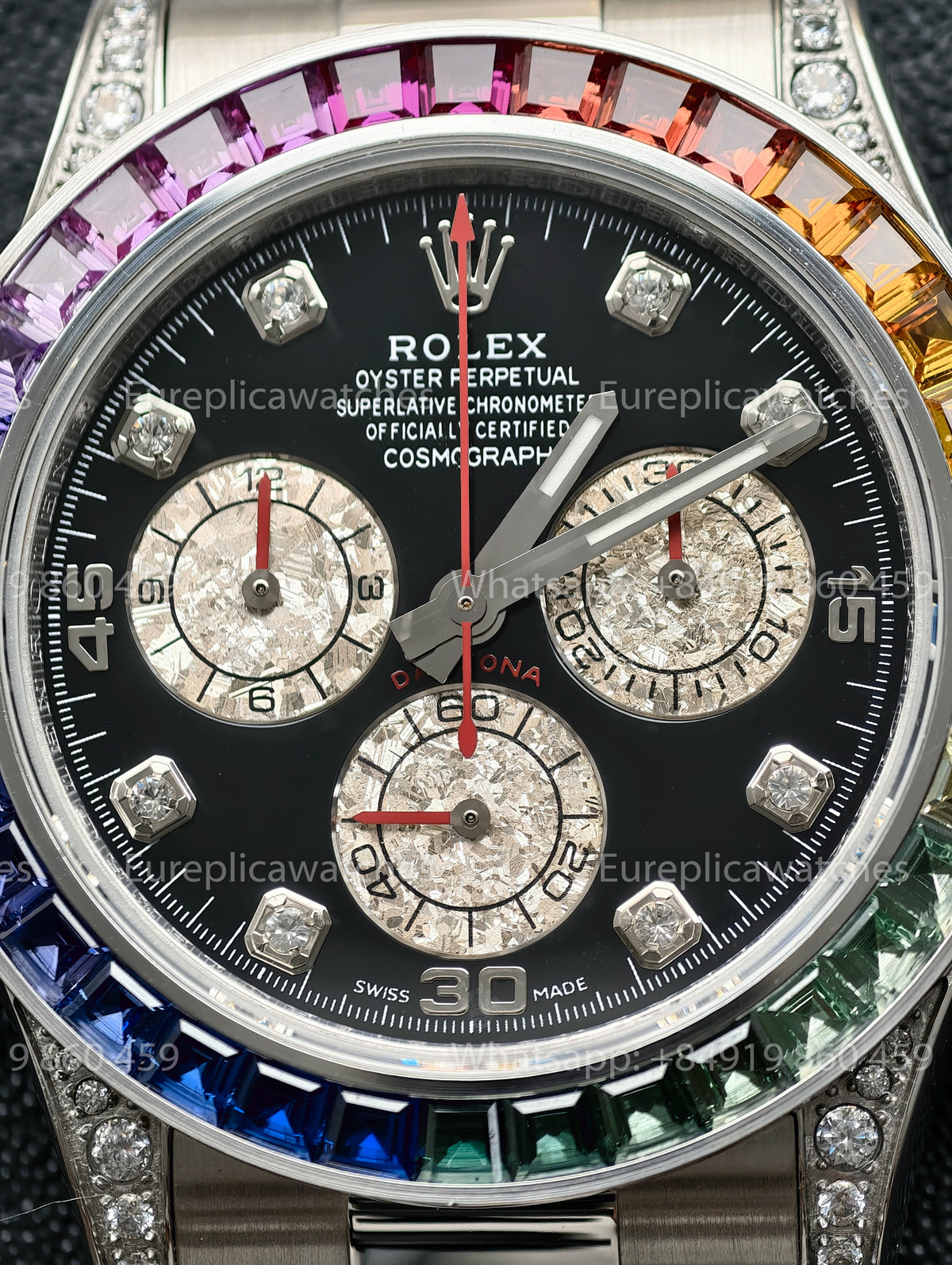 BDS Factory Rolex Cosmograph Daytona Rainbow 116599RBOW White Gold – Full-Weight Edition