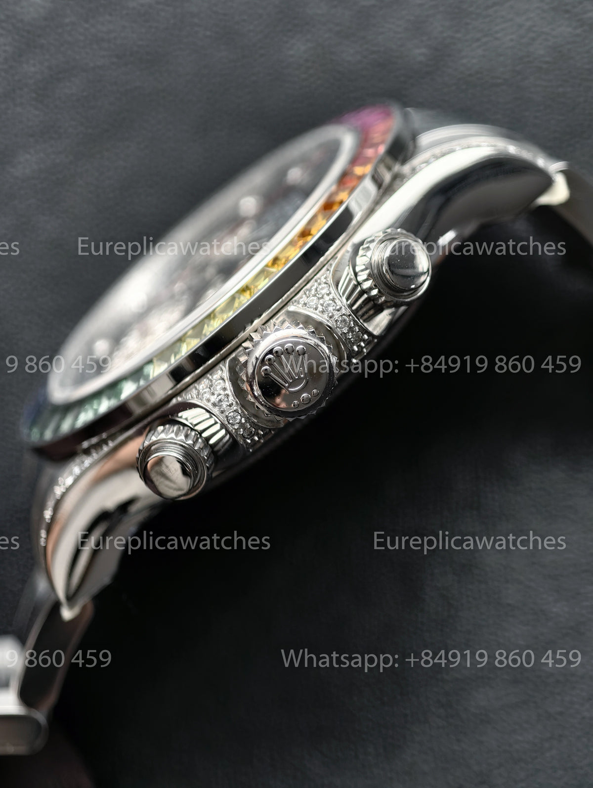 BDS Factory Rolex Cosmograph Daytona Rainbow 116599RBOW White Gold – Full-Weight Edition