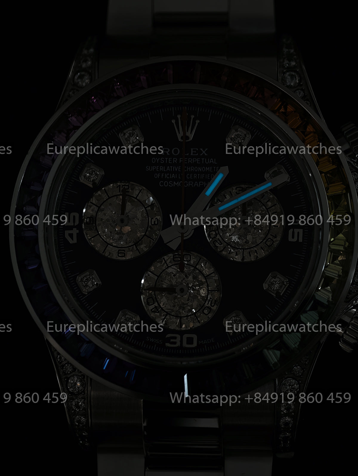 BDS Factory Rolex Cosmograph Daytona Rainbow 116599RBOW White Gold – Full-Weight Edition