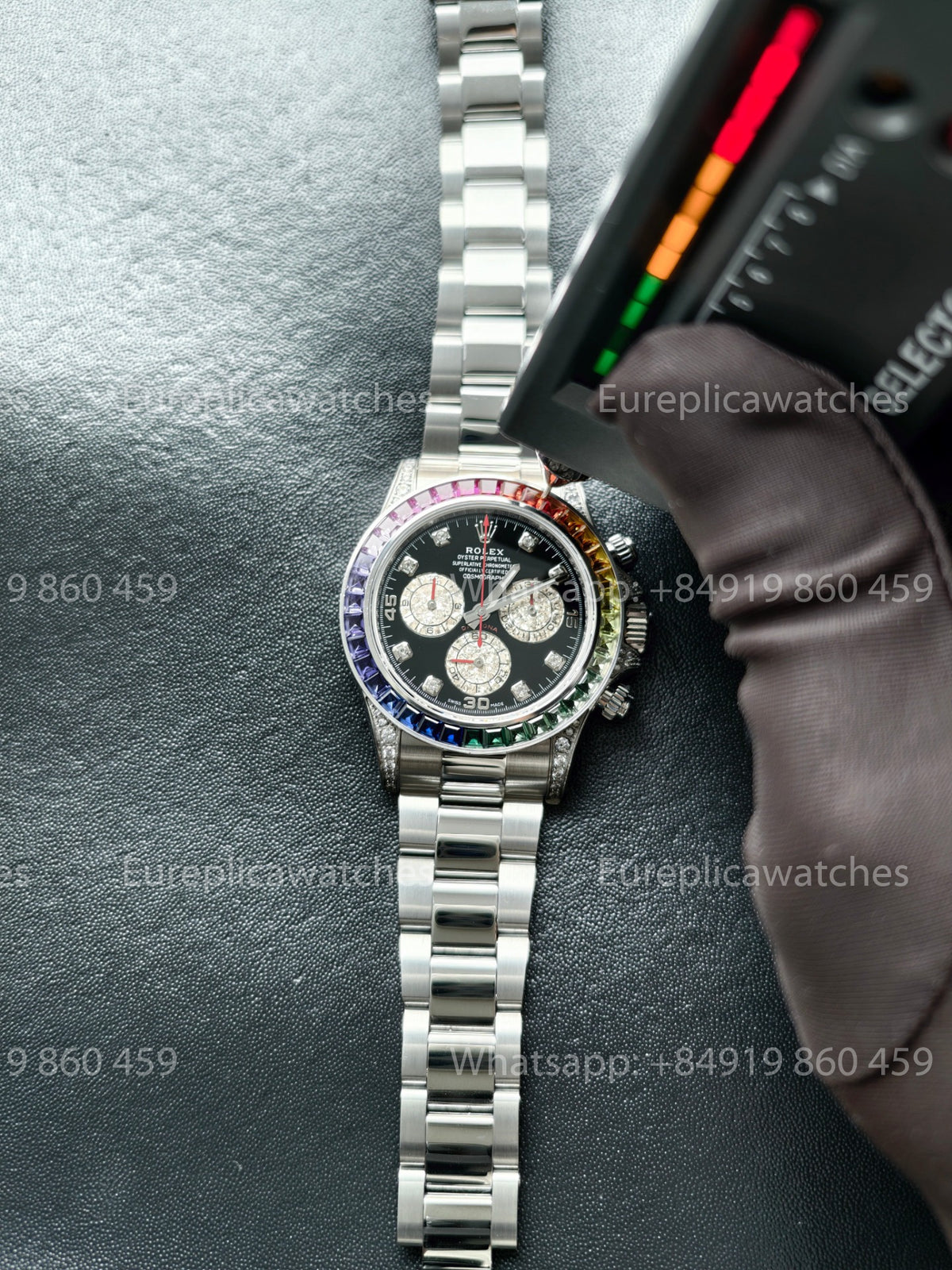 BDS Factory Rolex Cosmograph Daytona Rainbow 116599RBOW White Gold – Full-Weight Edition