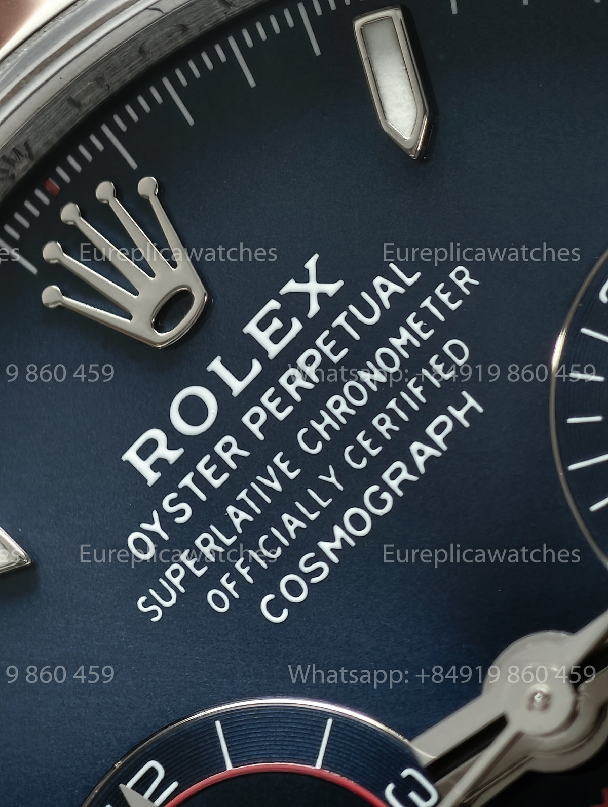 BDS Factory Rolex Cosmograph Daytona 40 126509-0005 Bright Blue Dial White Gold – Full-Weight Edition