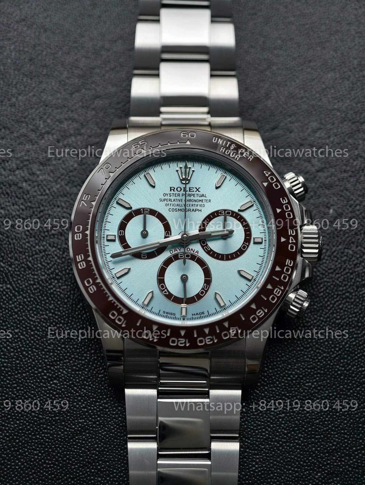 BDS Factory Rolex Cosmograph Daytona 116506 Platinum Ice Blue Dial – Full-Weight Edition