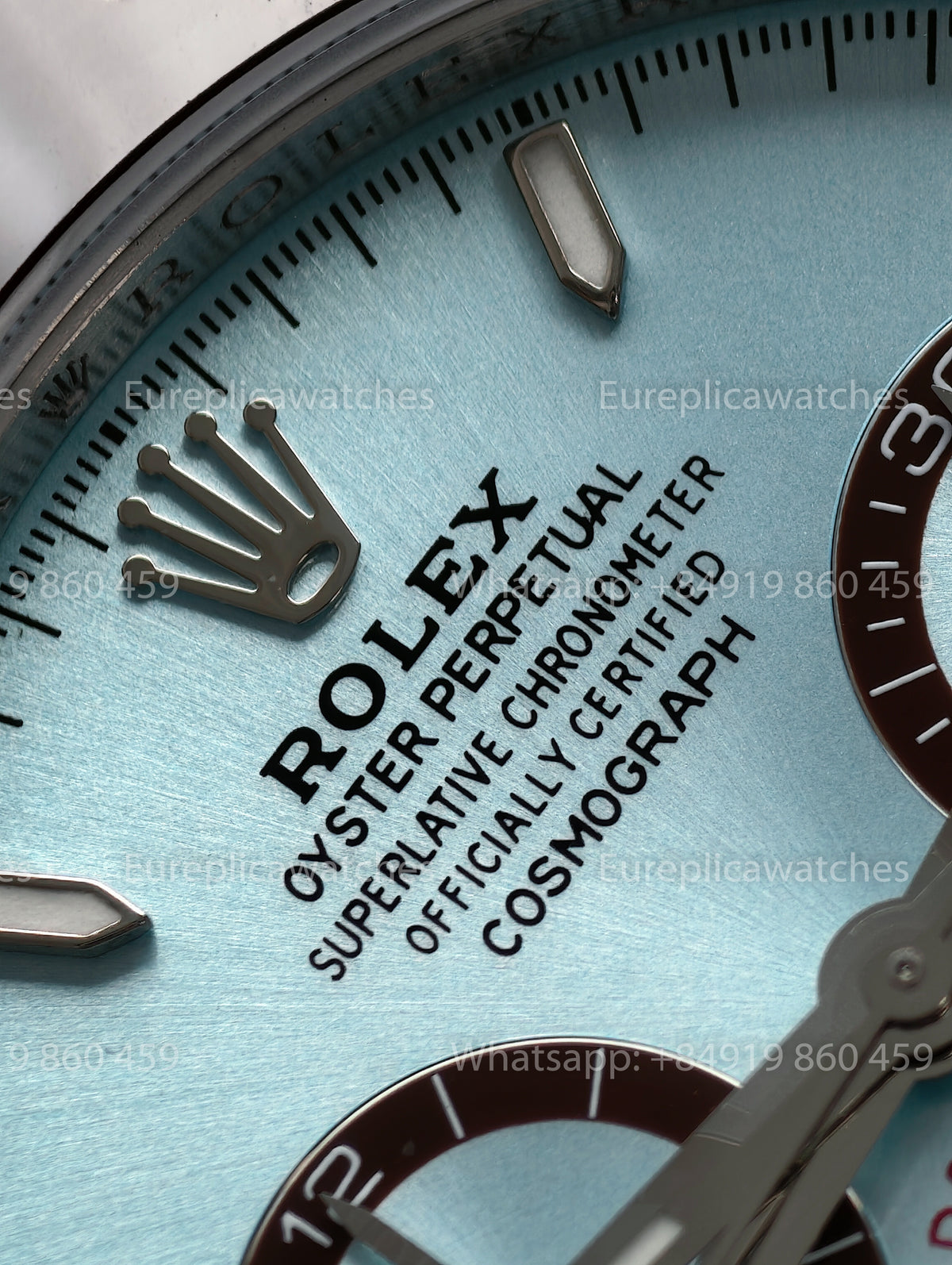 BDS Factory Rolex Cosmograph Daytona 116506 Platinum Ice Blue Dial – Full-Weight Edition