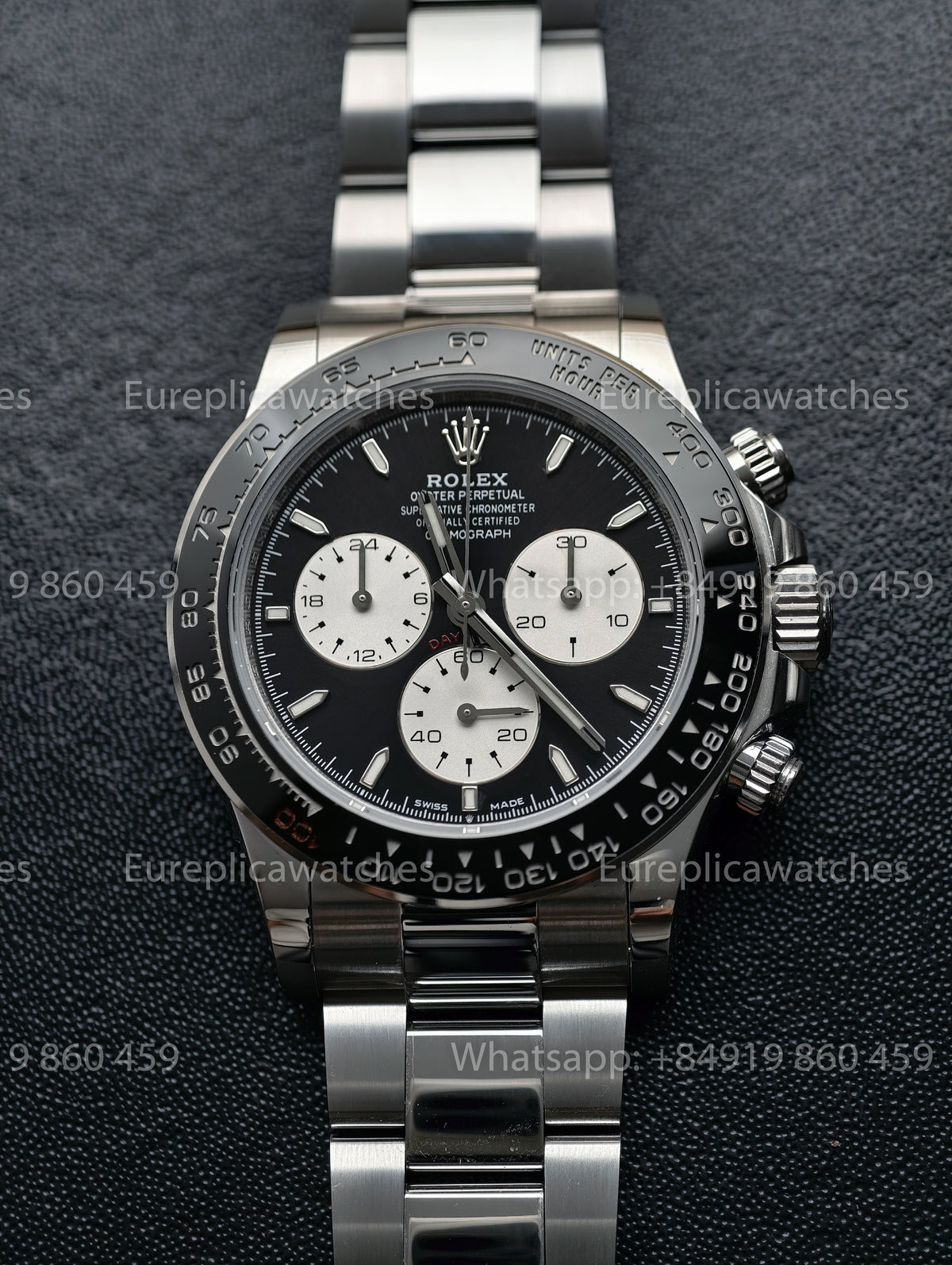 BDS Factory Rolex Cosmograph Daytona Le Mans Black Dial 4130 Movement – Full-Weight Edition