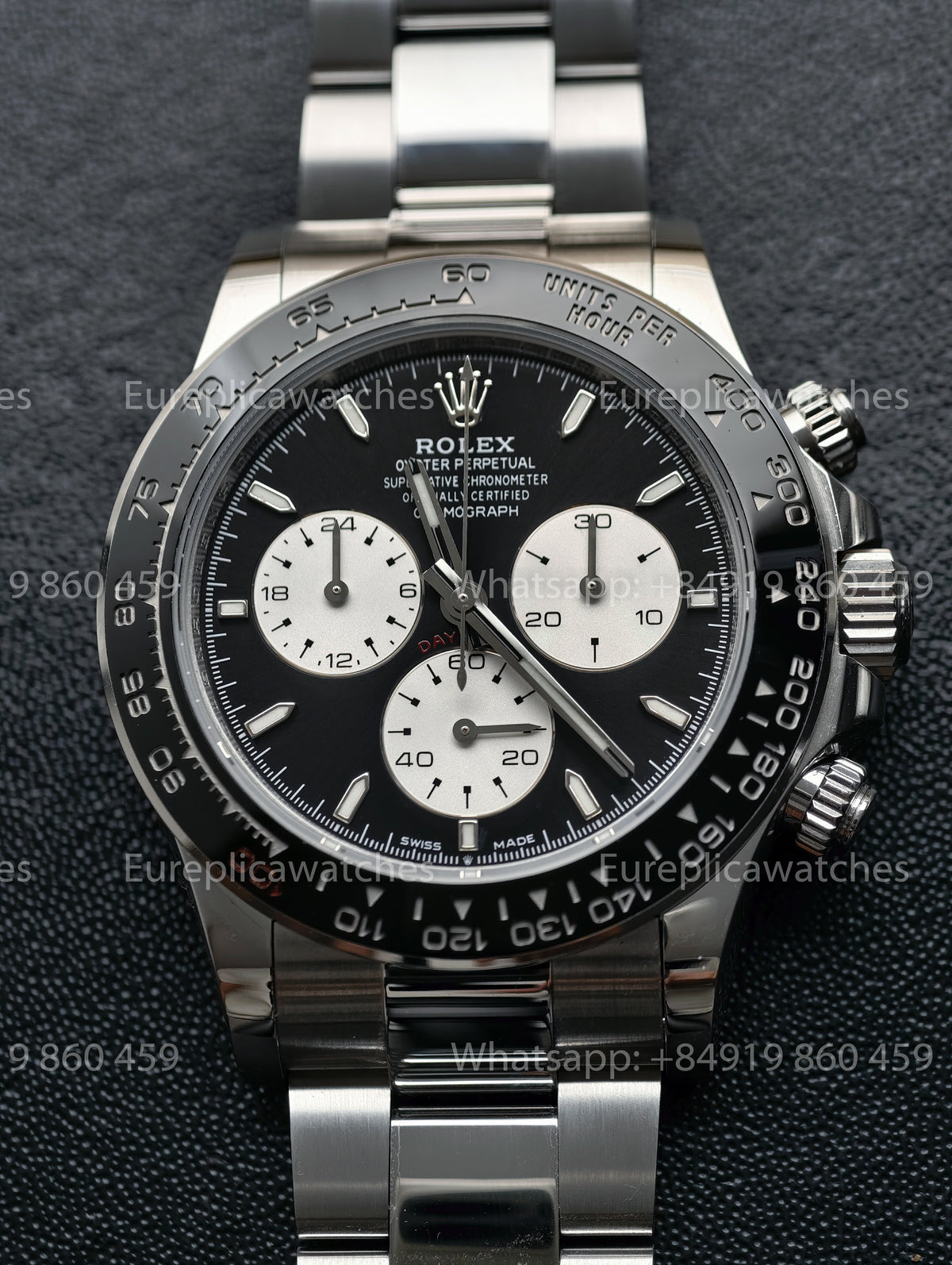 BDS Factory Rolex Cosmograph Daytona Le Mans Black Dial 4130 Movement – Full-Weight Edition
