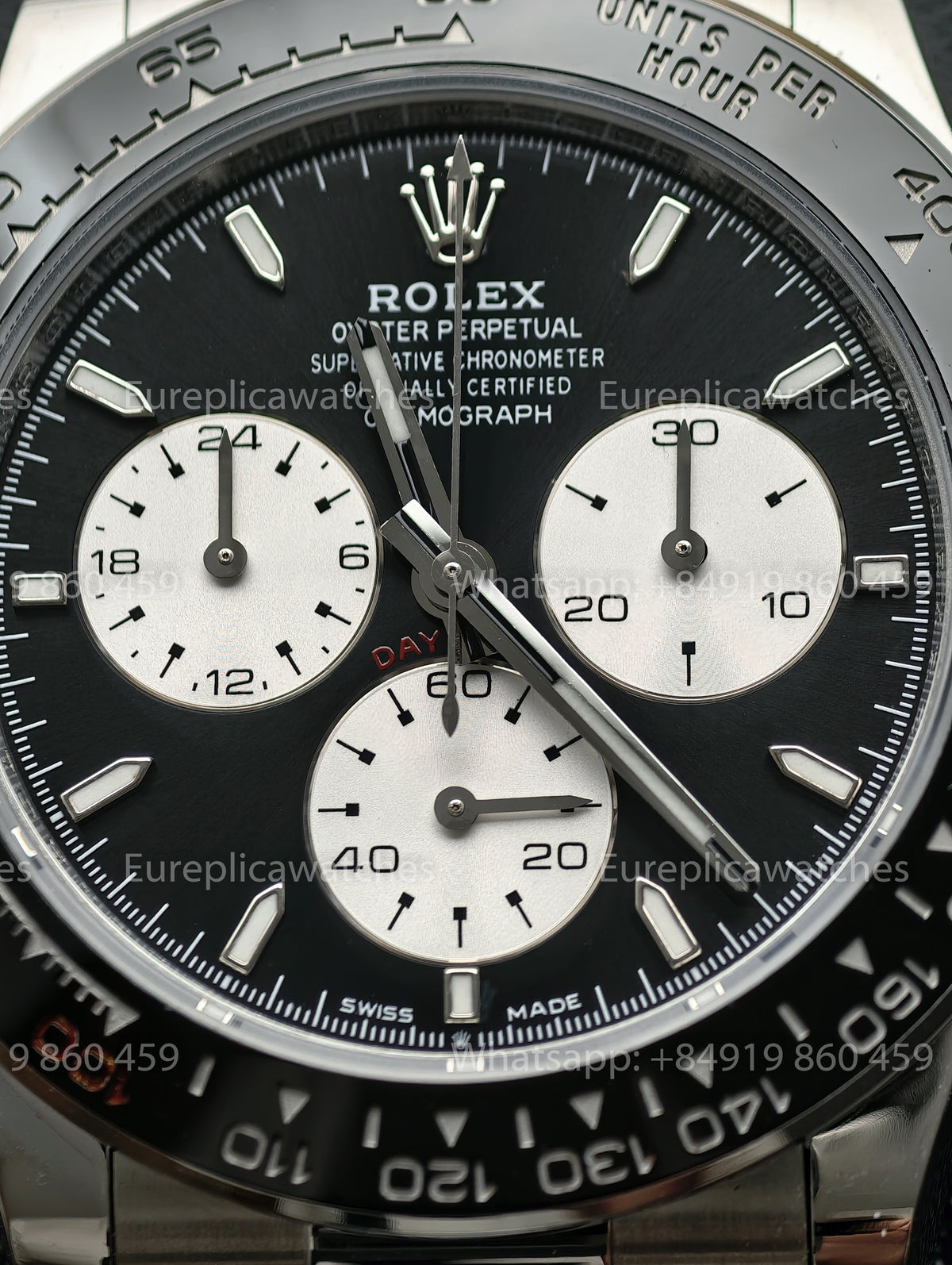 BDS Factory Rolex Cosmograph Daytona Le Mans Black Dial 4130 Movement – Full-Weight Edition