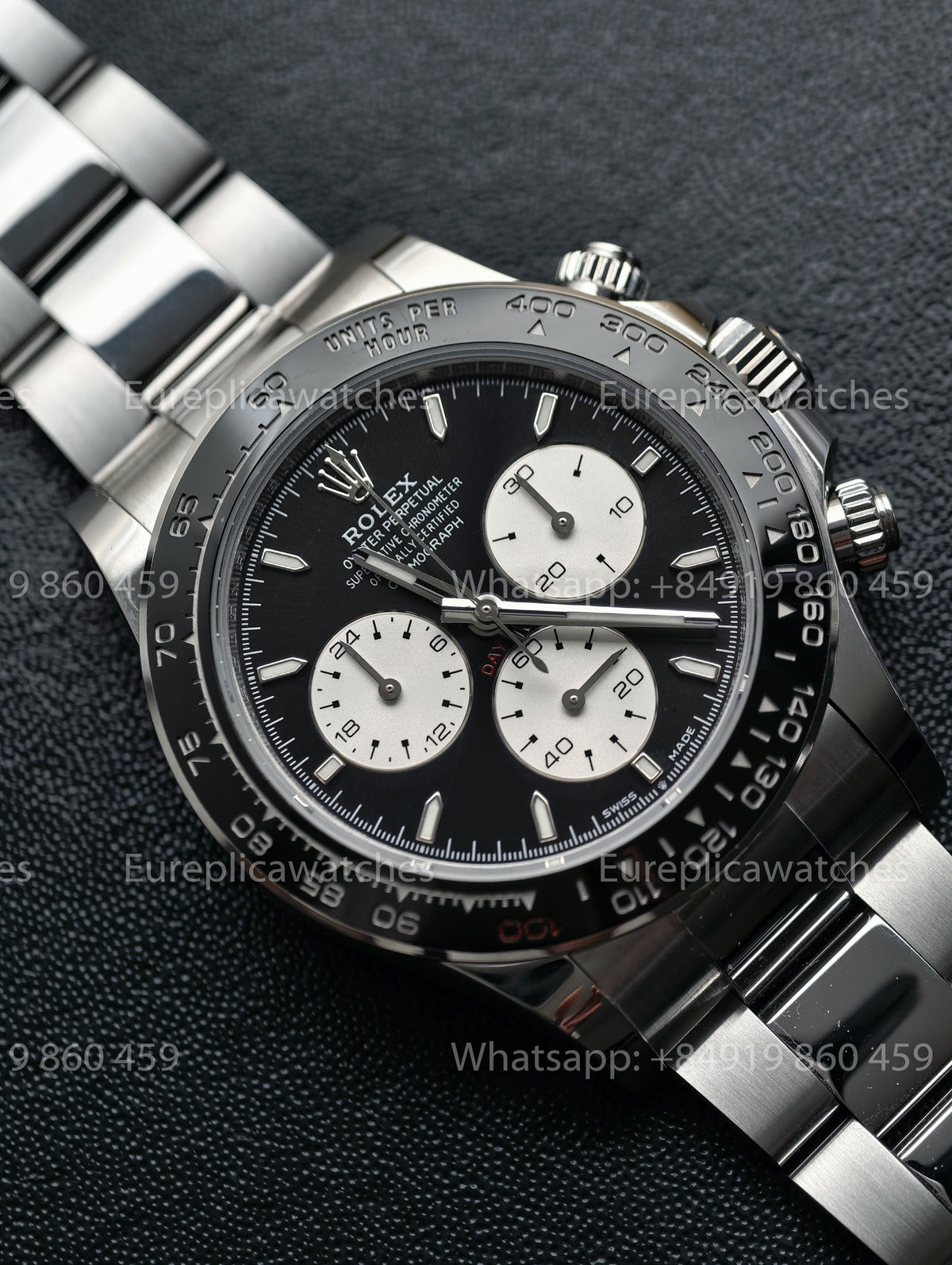 BDS Factory Rolex Cosmograph Daytona Le Mans Black Dial 4130 Movement – Full-Weight Edition